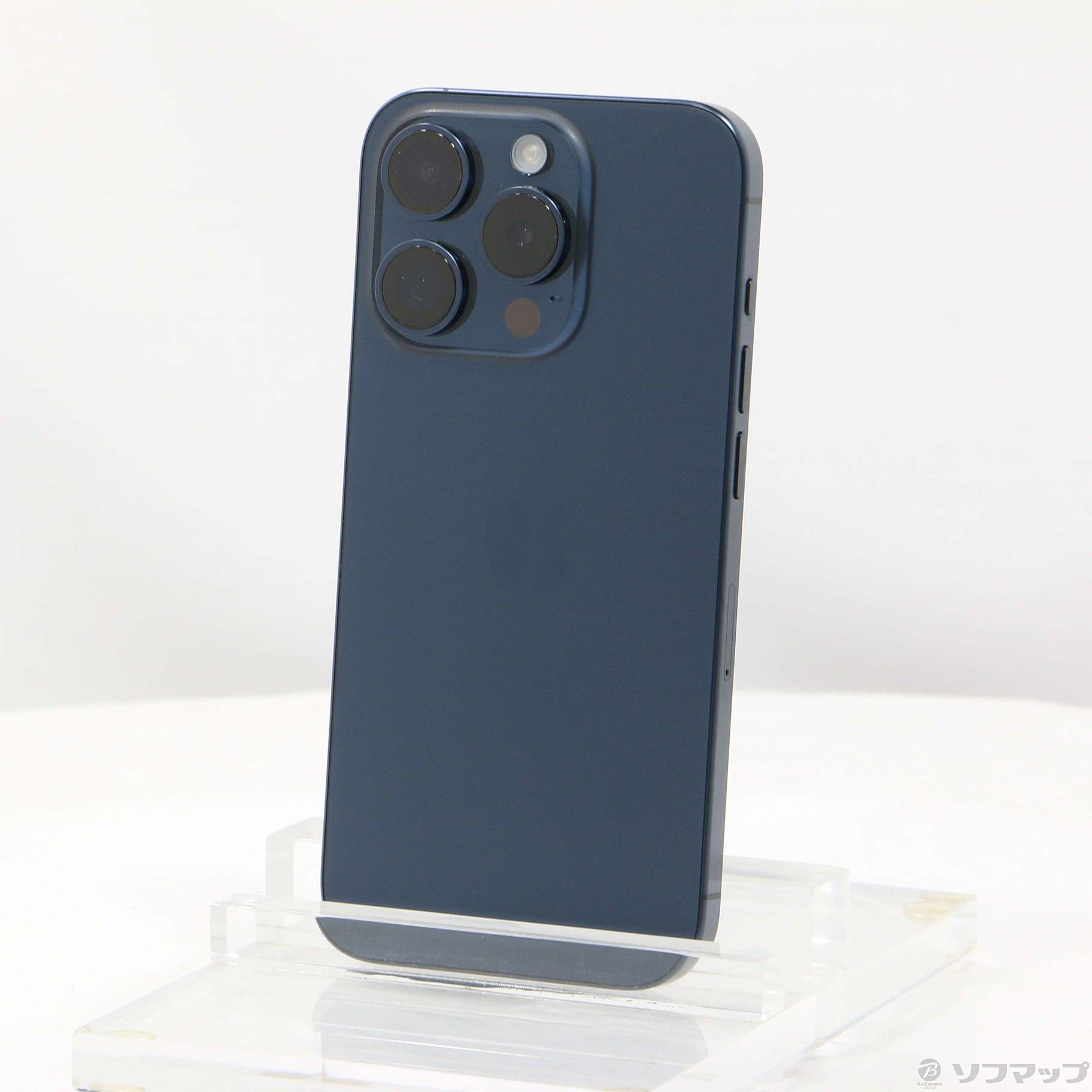 中古】iPhone15 Pro 1TB ブルーチタニウム MTUU3J／A SIMフリー 