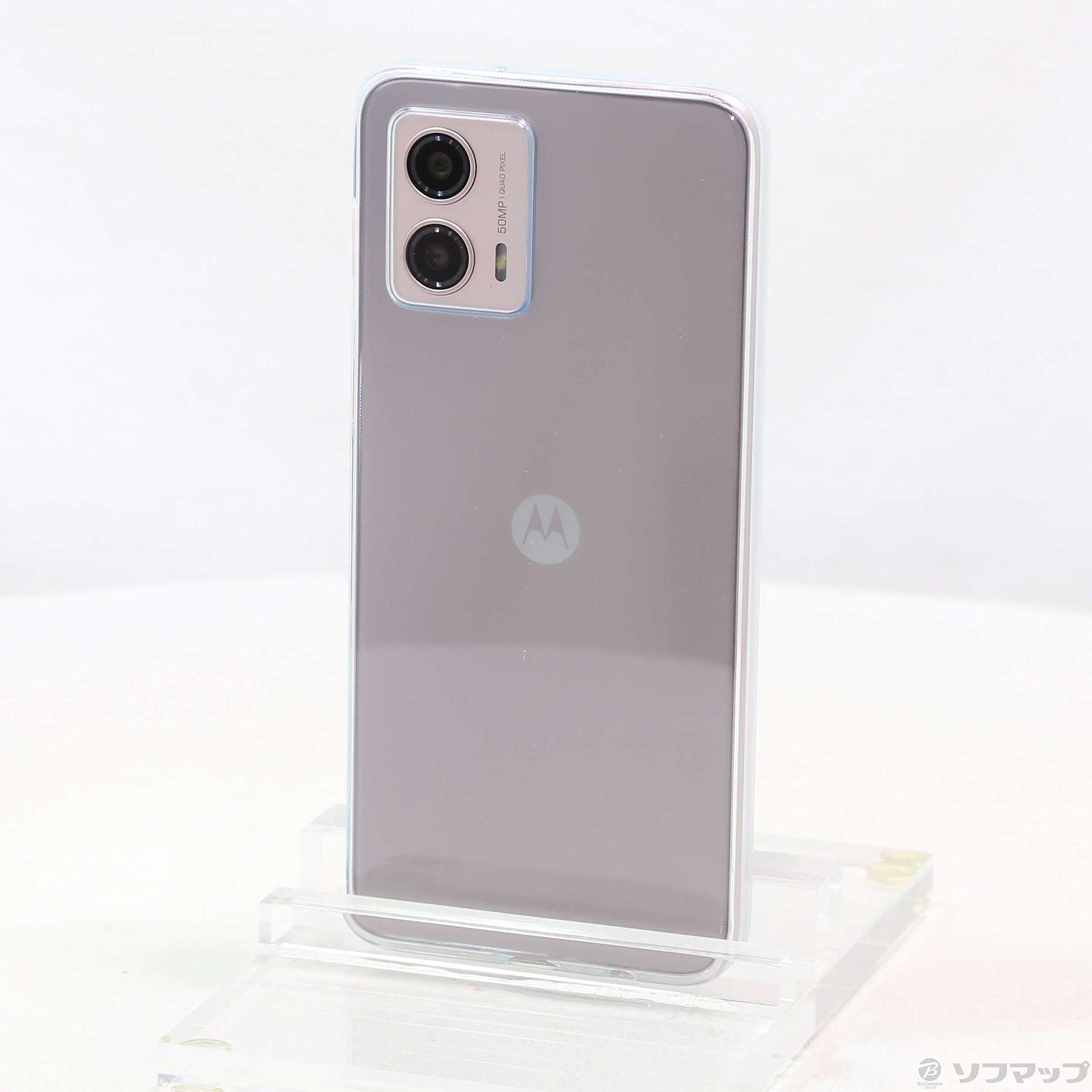 中古】moto g53y 5G 128GB ペールピンク MOSAD3 Y!mobile SIMフリー 