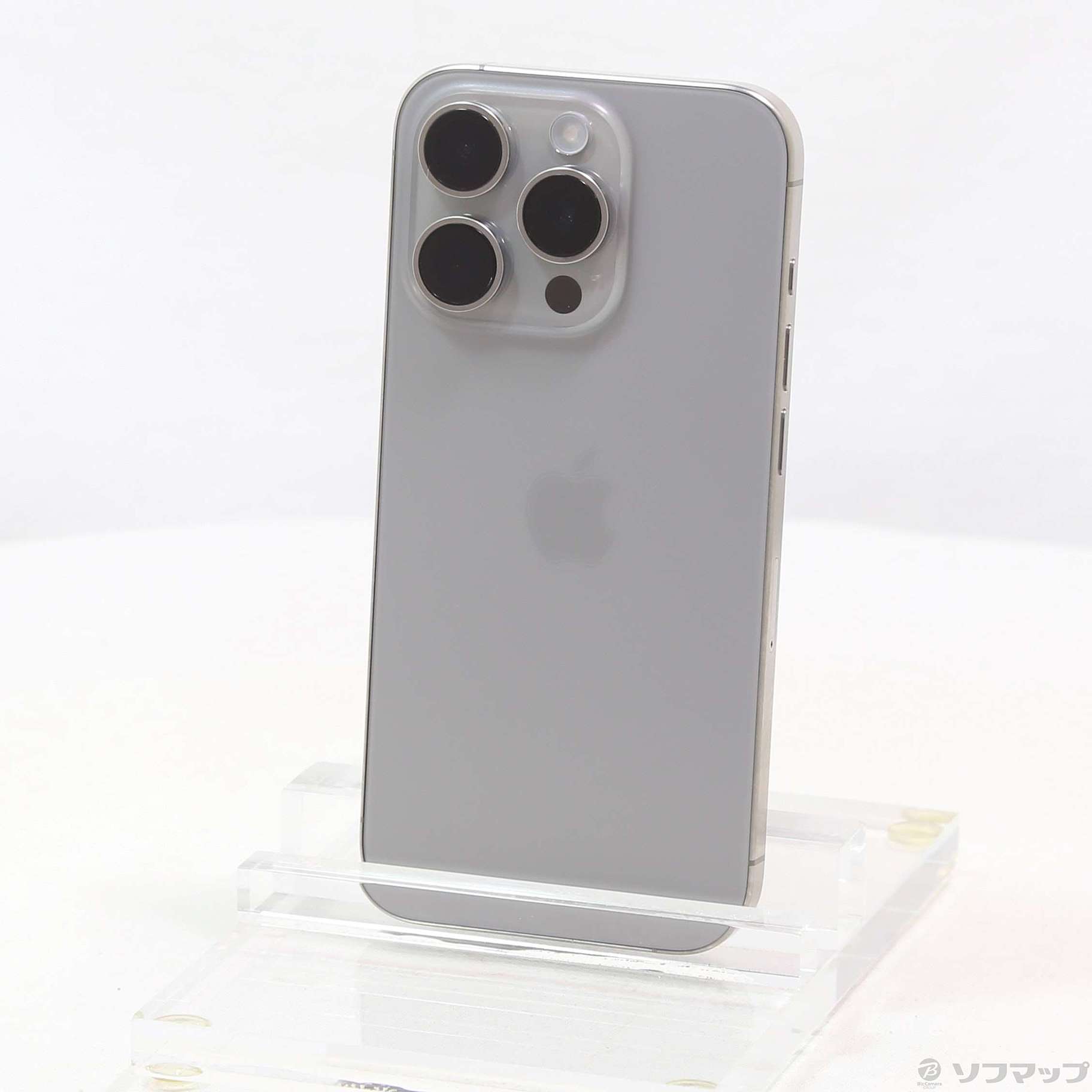 中古】セール対象品 iPhone15 Pro 128GB ナチュラルチタニウム MTU93J 