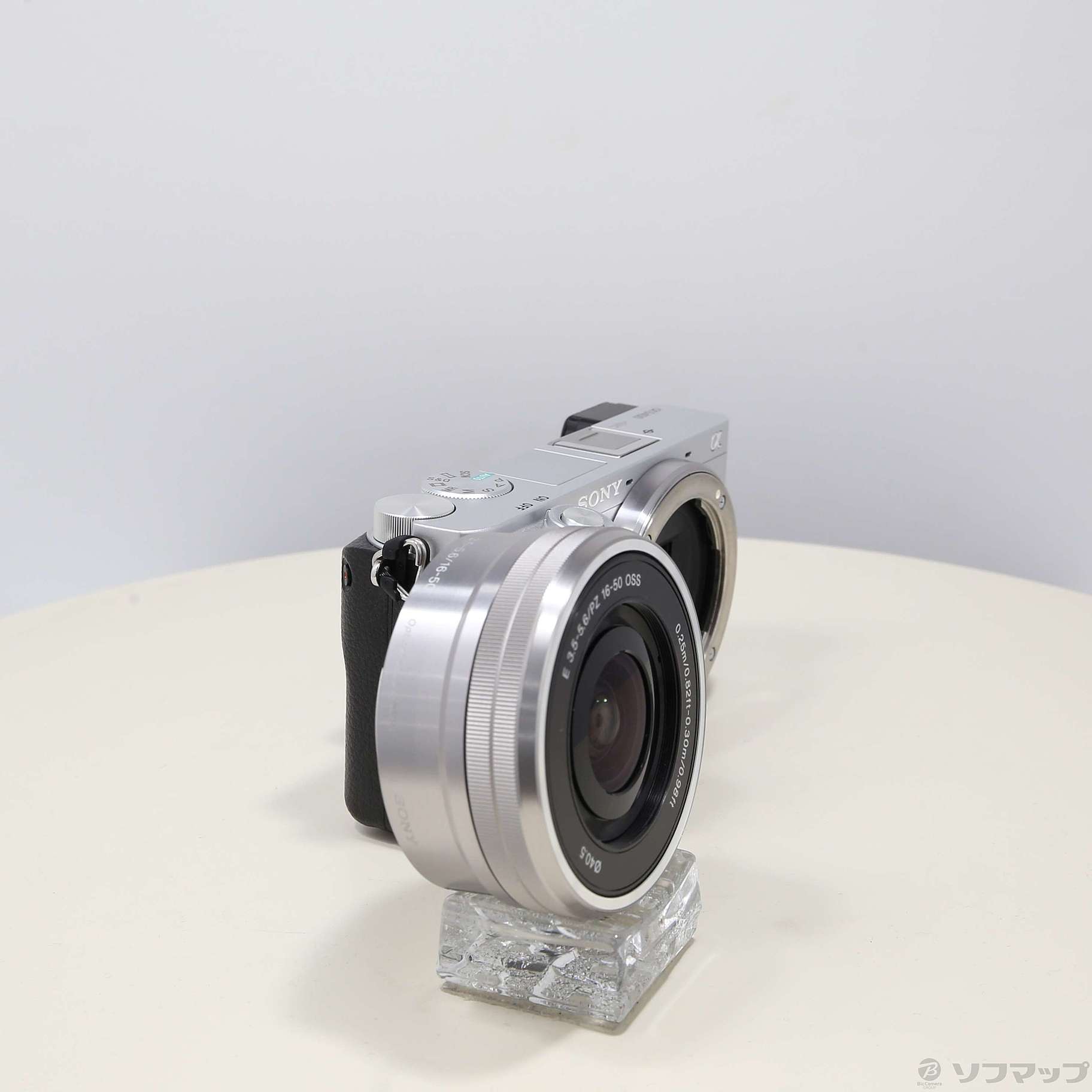 中古】α6400 ILCE-6400L パワーズームレンズキット シルバー 