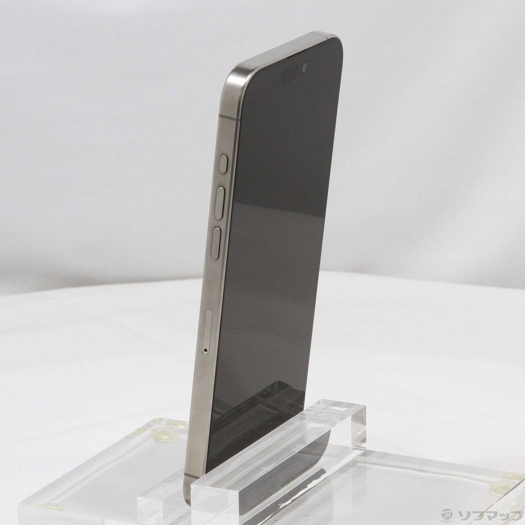 中古】iPhone15 Pro Max 256GB ナチュラルチタニウム MU6R3J／A SIM 