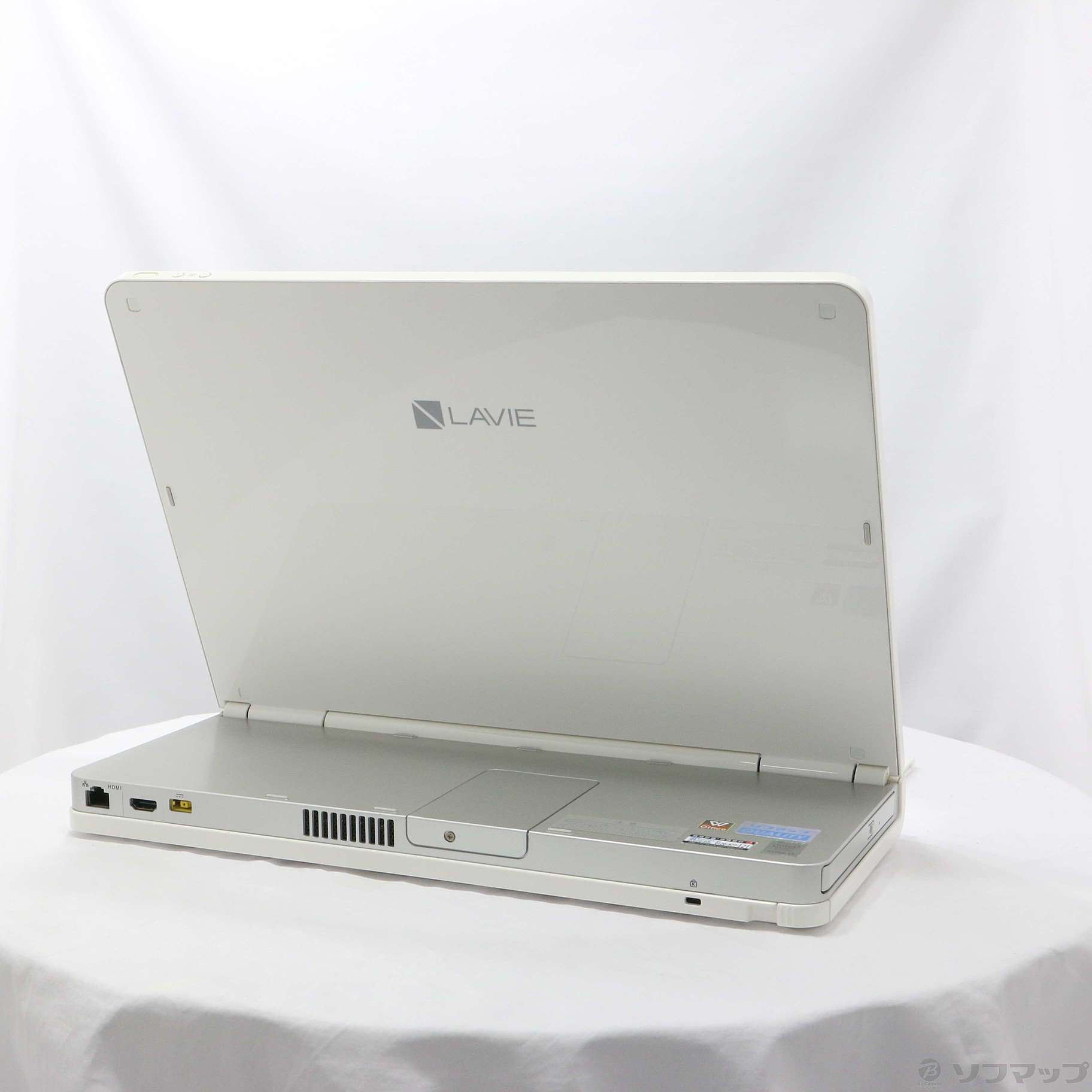 中古】LAVIE Hybrid Frista PC-HF350CAW ピュアホワイト 〔Windows 10〕 ［Core-i3-5015U  (2.1GHz)／4GB／HDD1TB／15.6インチワイド］ [2133058631518] - リコレ！|ビックカメラグループ  ソフマップの中古通販サイト - 通販 割引