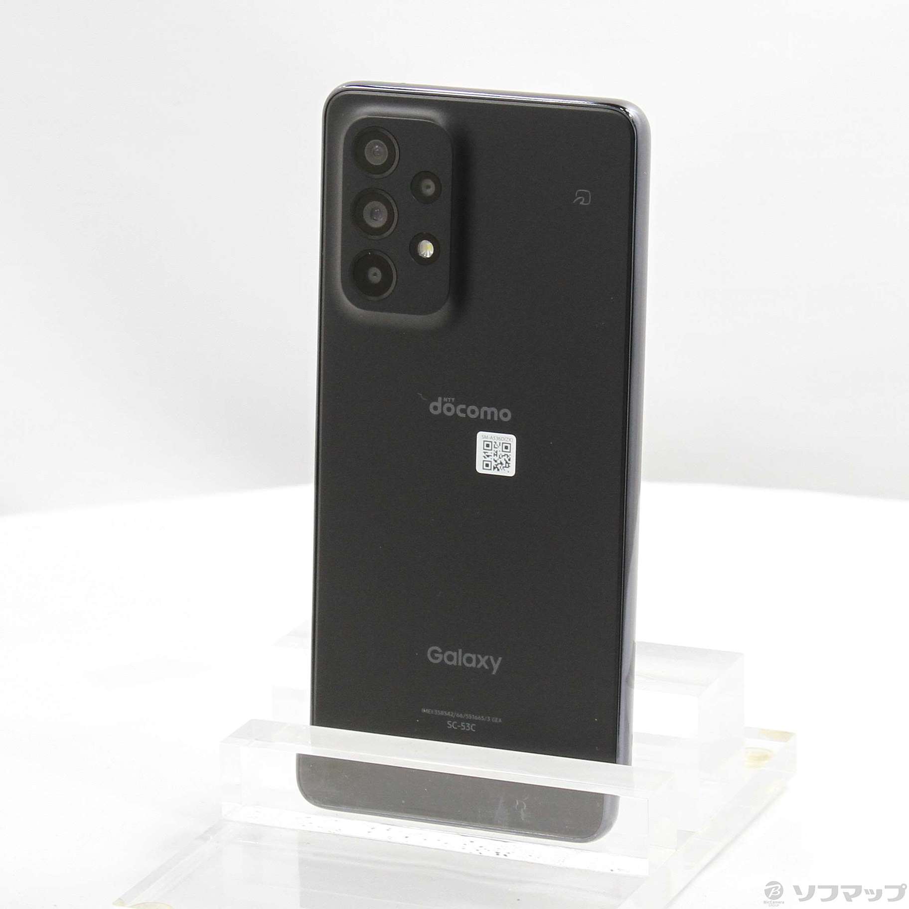 中古】Galaxy A53 5G 128GB オーサムブラック SC-53C docomo SIMフリー [2133058641302] -  リコレ！|ビックカメラグループ ソフマップの中古通販サイト