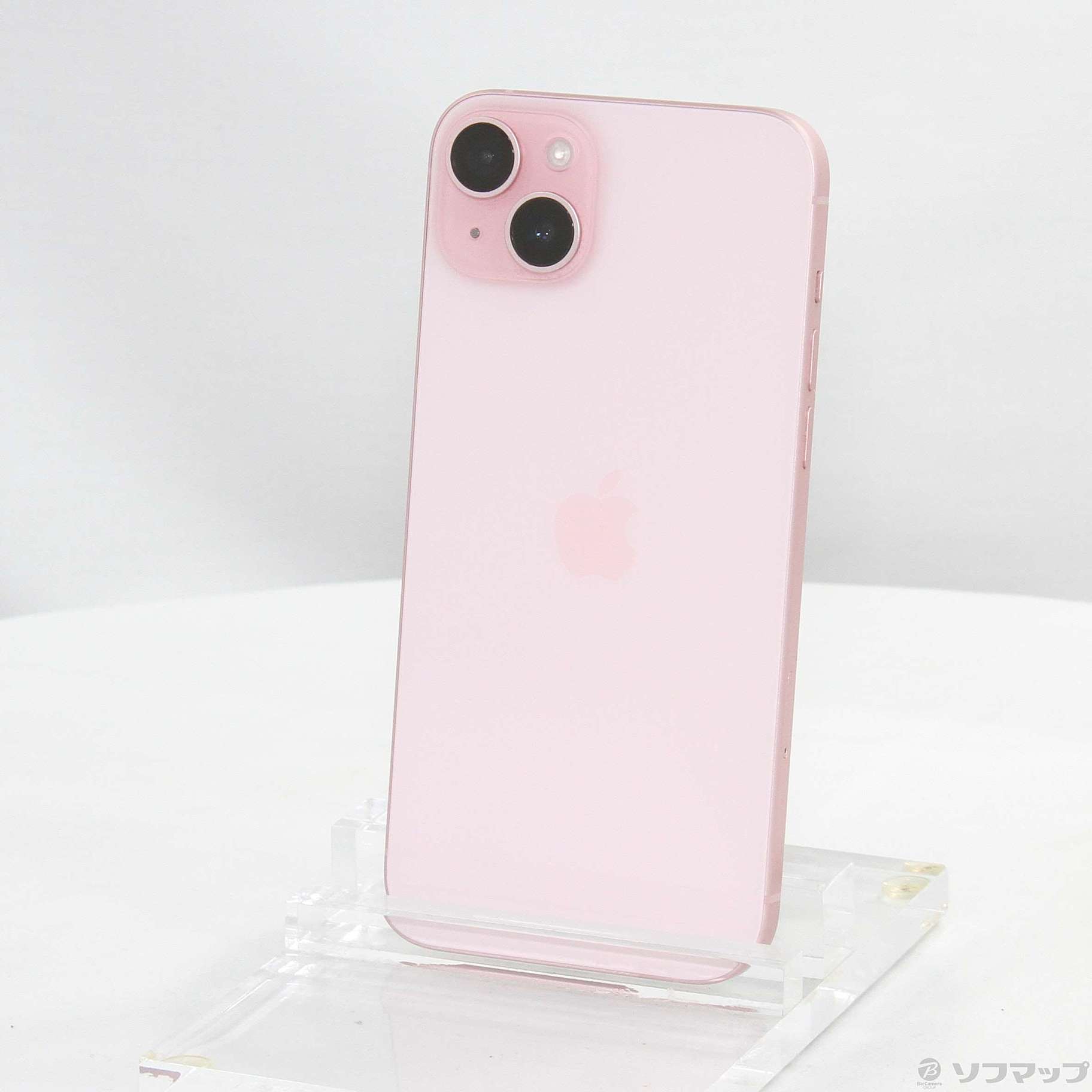 中古】iPhone15 Plus 256GB ピンク MU0H3J／A SIMフリー 