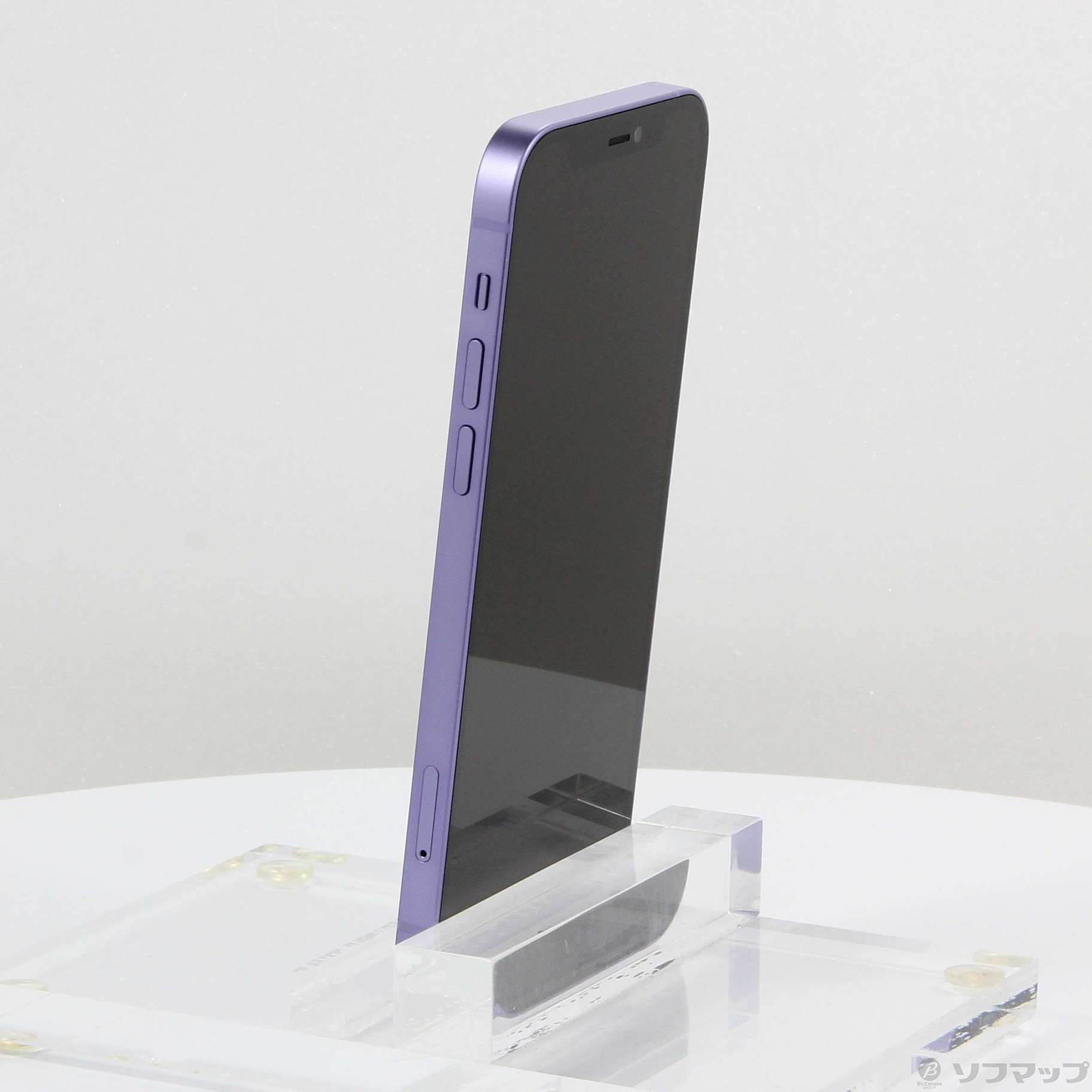 中古】iPhone12 128GB パープル MJNJ3J／A SIMフリー [2133058642521