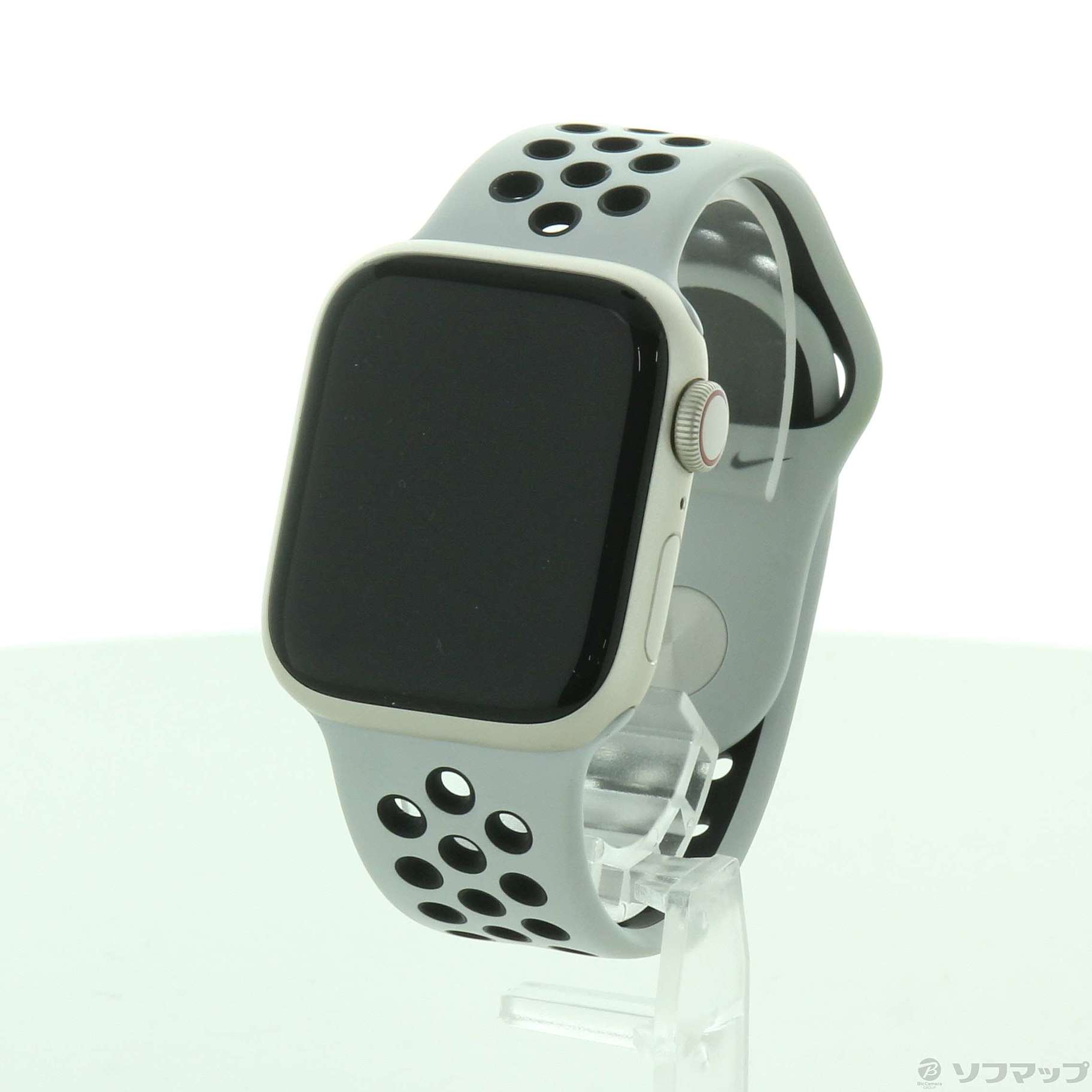 中古】Apple Watch Series 7 Nike GPS + Cellular 41mm スターライトアルミニウムケース  ピュアプラチナム／ブラックNikeスポーツバンド [2133058643481] - リコレ！|ビックカメラグループ ソフマップの中古通販サイト