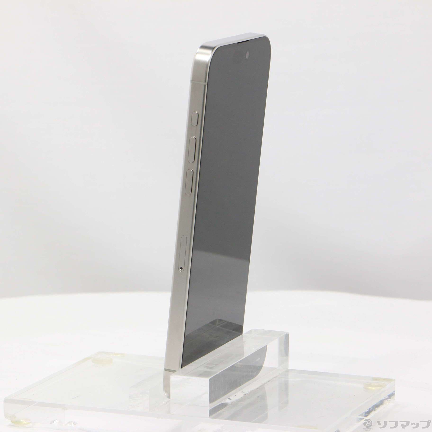 中古】GW特価 iPhone15 Pro Max 256GB ホワイトチタニウム MU6Q3J／A