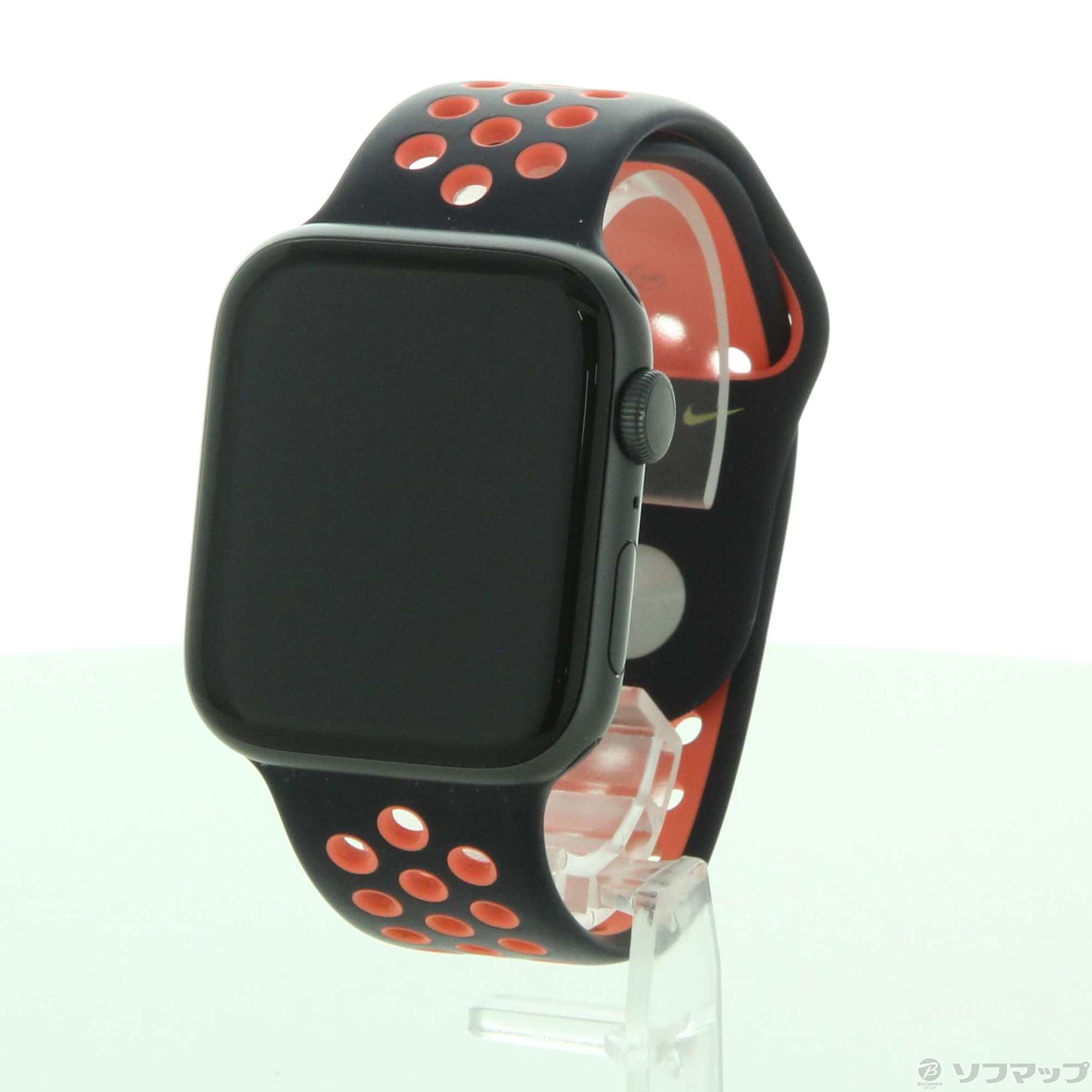 中古】Apple Watch Series 6 GPS 44mm スペースグレイアルミニウムケース ブルーブラック／ブライトマンゴーNikeスポーツバンド  [2133058650519] - リコレ！|ビックカメラグループ ソフマップの中古通販サイト