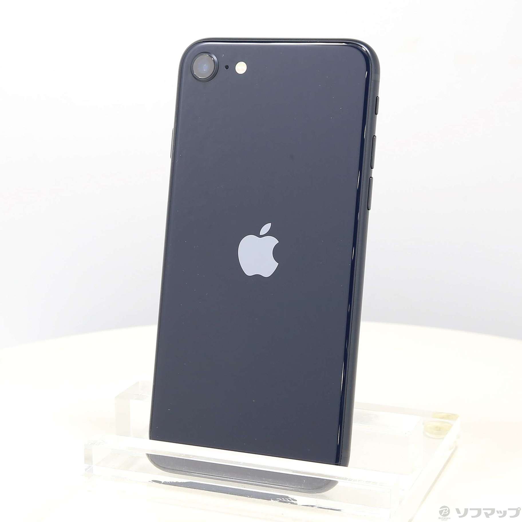 中古】iPhone SE 第3世代 256GB ミッドナイト MMYJ3J／A SIMフリー 
