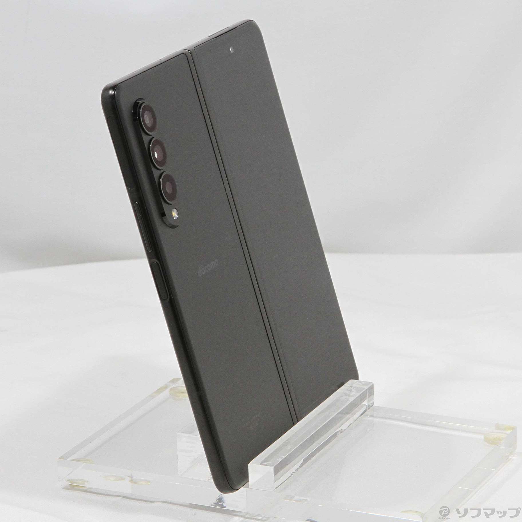 中古】Galaxy Z Fold3 5G 256GB ファントムブラック SC-55B docomo SIMフリー [2133058655101] -  リコレ！|ビックカメラグループ ソフマップの中古通販サイト