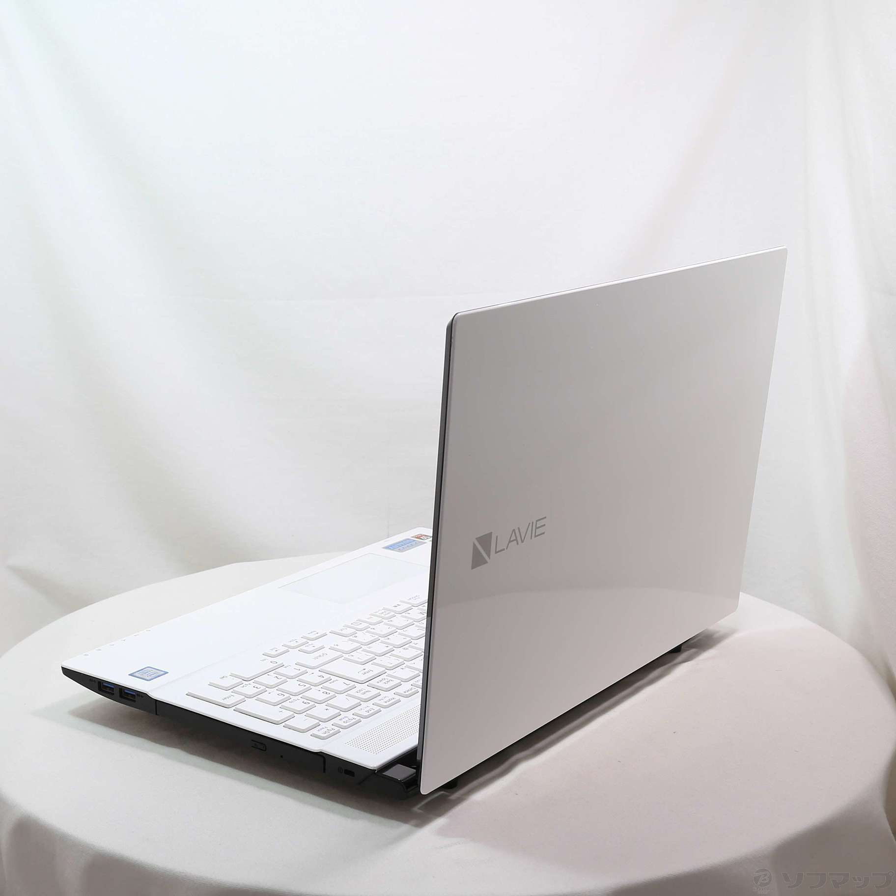 LAVIE NS650/G クリスタルホワイト ノートPC 中古】格安安心