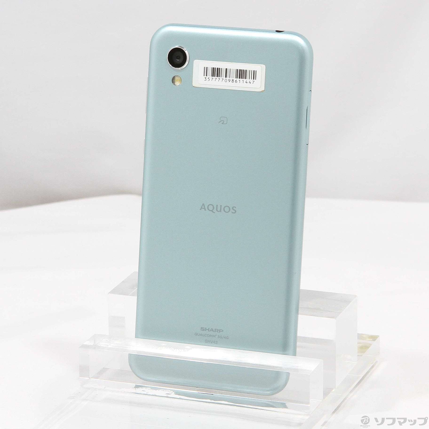 美品 SH-M08 AQUOS sense2 アーバンブルー（シャープ AQUOS
