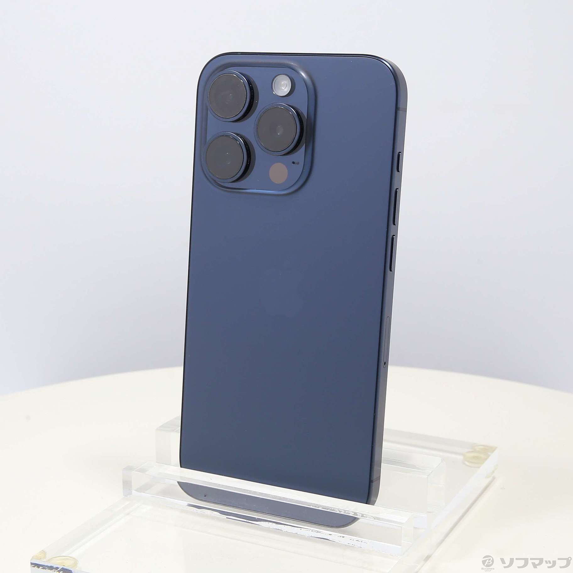 iPhone 15 Pro 128GB SIMフリー 本体 ブルーチタニウム iPhone 15 Pro 128GB - ブルーチタニウム（SIMフリー）[整備済