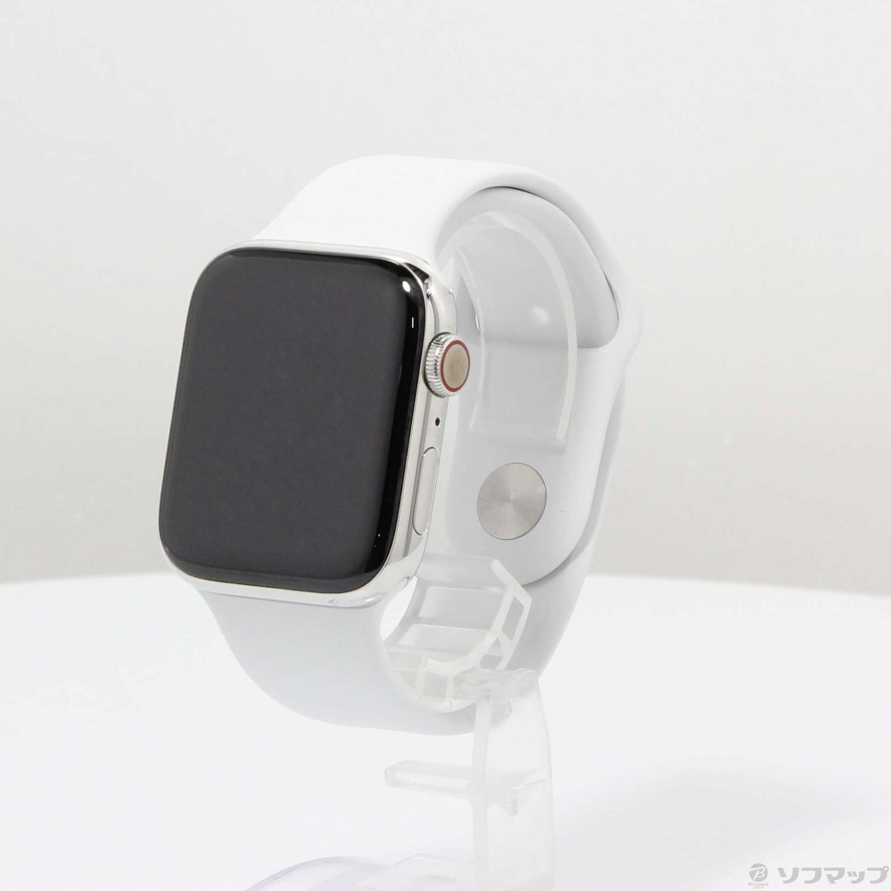 中古】Apple Watch Series 6 GPS + Cellular 44mm シルバーステンレススチールケース ホワイトスポーツバンド  [2133058673266] - リコレ！|ビックカメラグループ ソフマップの中古通販サイト - ネット 販売 サイト