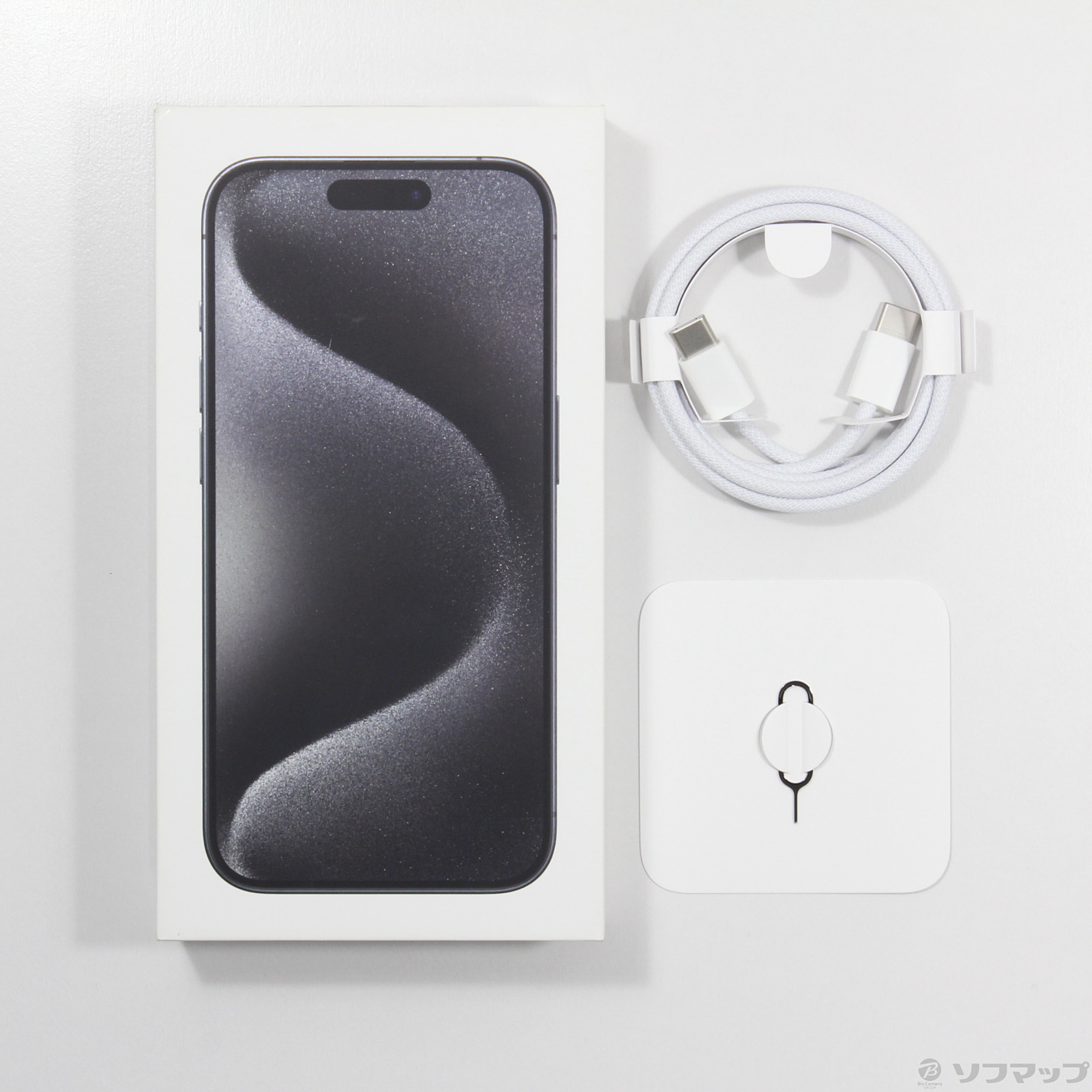 中古】iPhone15 Pro 128GB ブラックチタニウム MTU73J／A SIMフリー