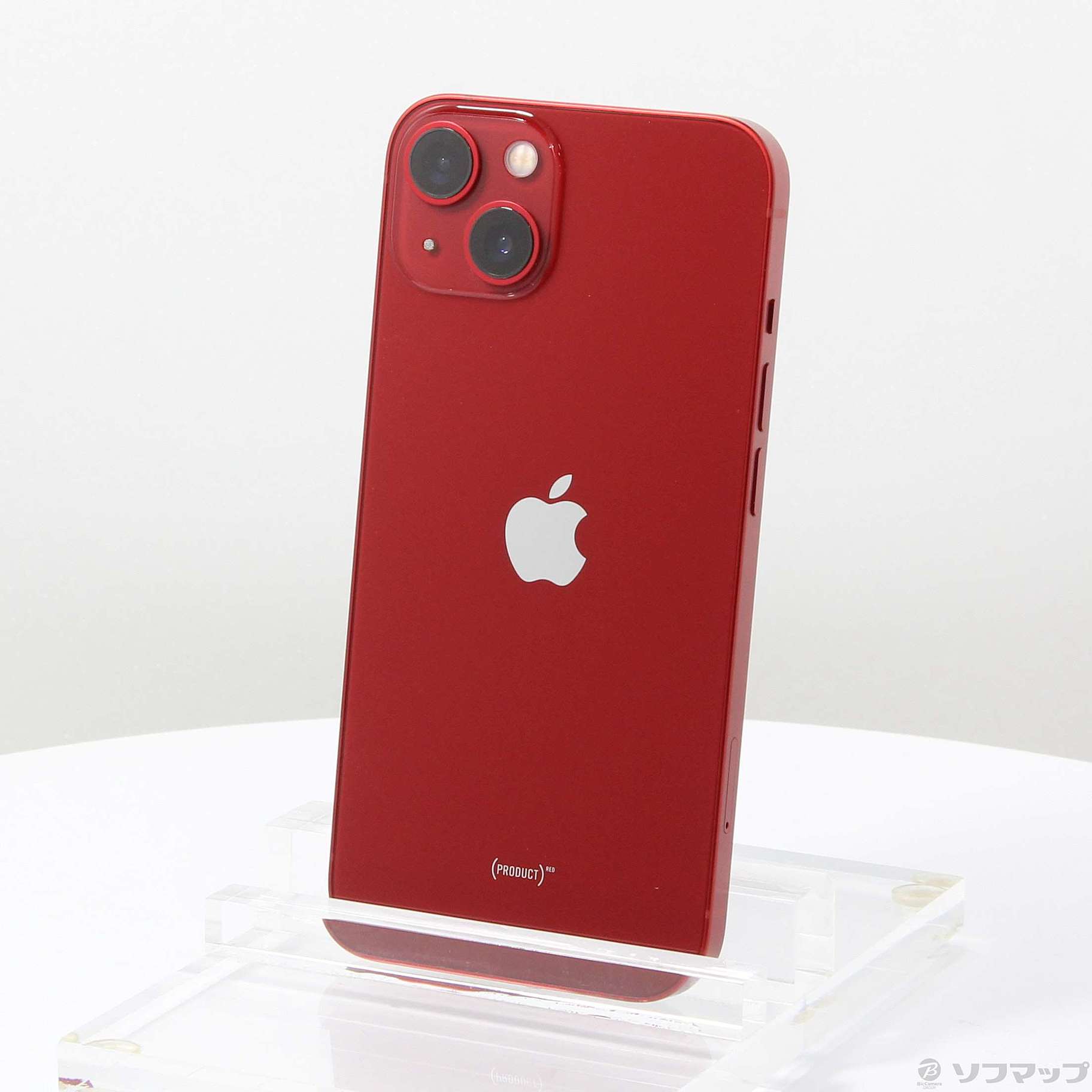 中古】iPhone13 128GB プロダクトレッド MLNF3J／A SIMフリー