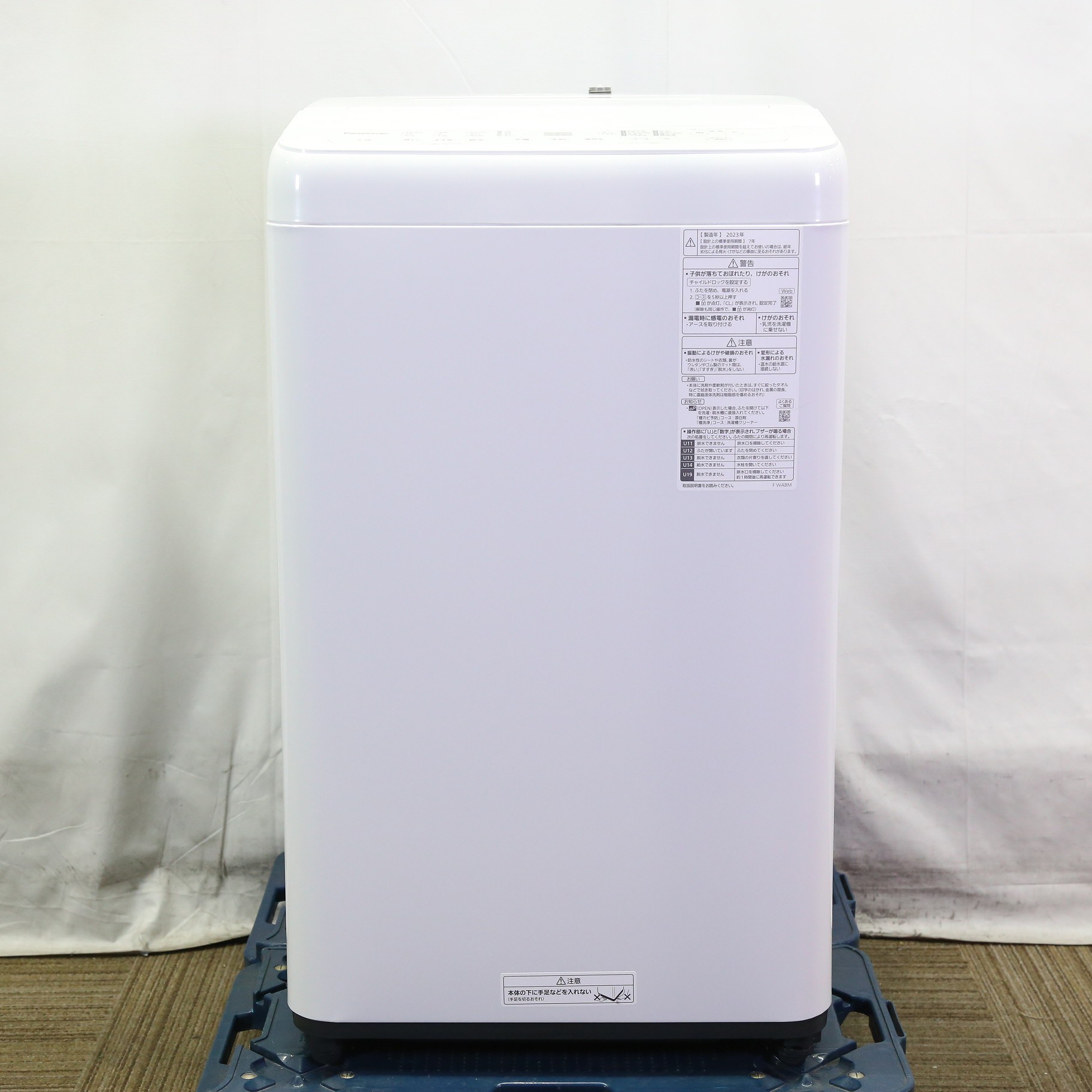 中古】〔展示品〕 全自動洗濯機 Fシリーズ パールホワイト NA-F7PB2-W