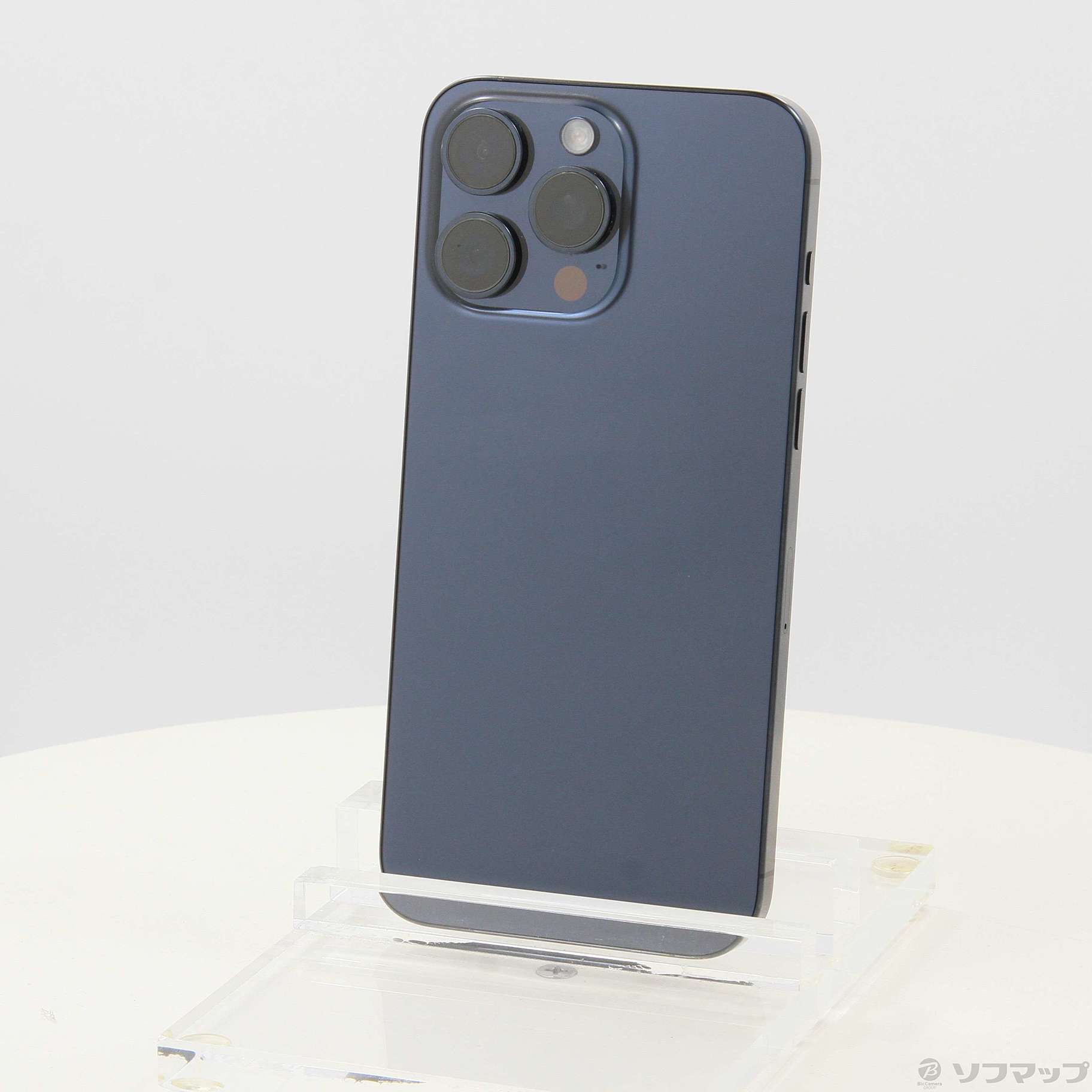 中古】セール対象品 iPhone15 Pro Max 256GB ブルーチタニウム MU6T3J 