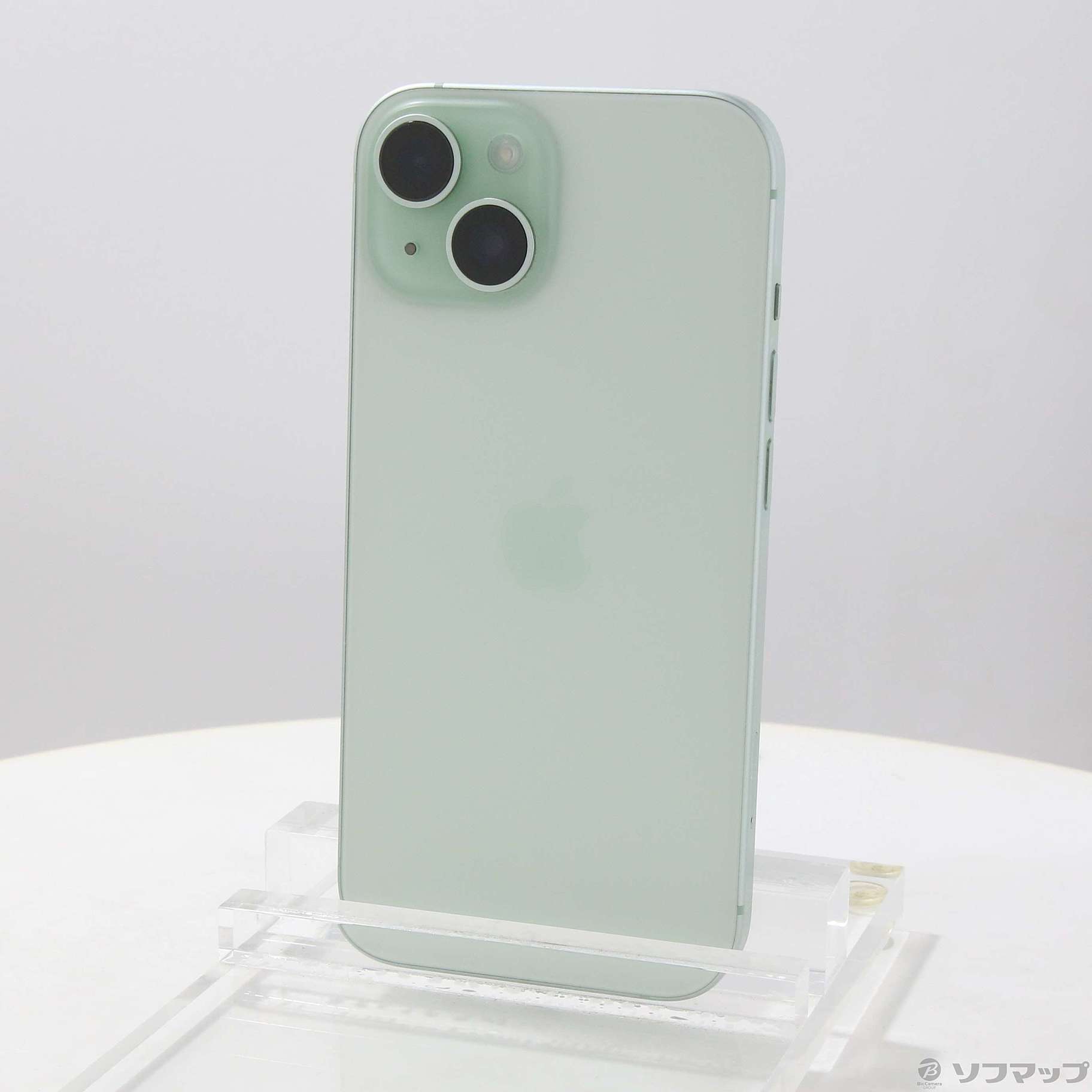 中古】iPhone15 256GB グリーン MTMT3J／A SIMフリー