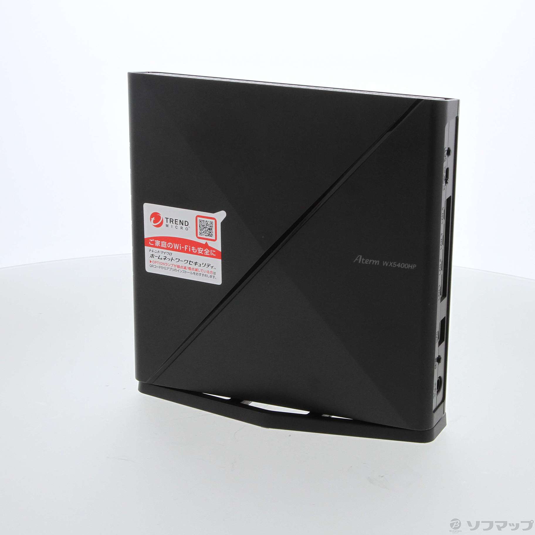 NEC】Wi-Fiホームルーター PA-WX5400HP 心細く BLACK