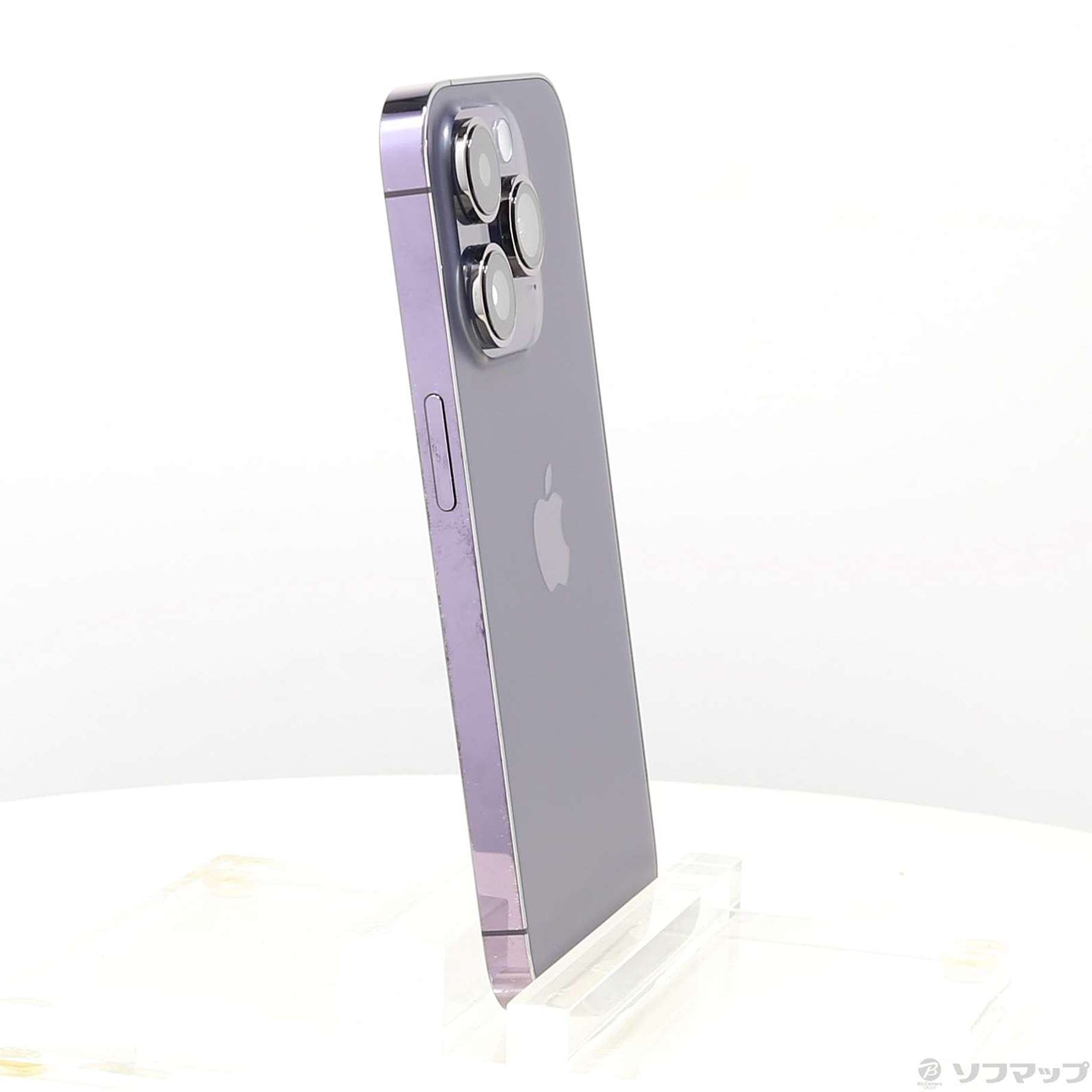 中古】GW特価 iPhone14 Pro 256GB ディープパープル MQ1E3J／A SIM