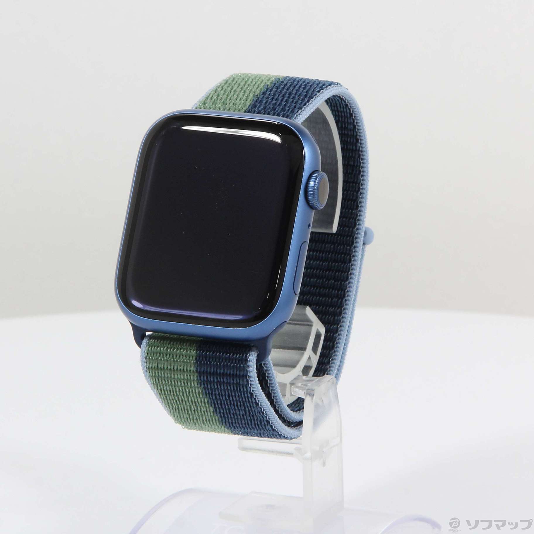 中古】Apple Watch Series 7 GPS 45mm ブルーアルミニウムケース