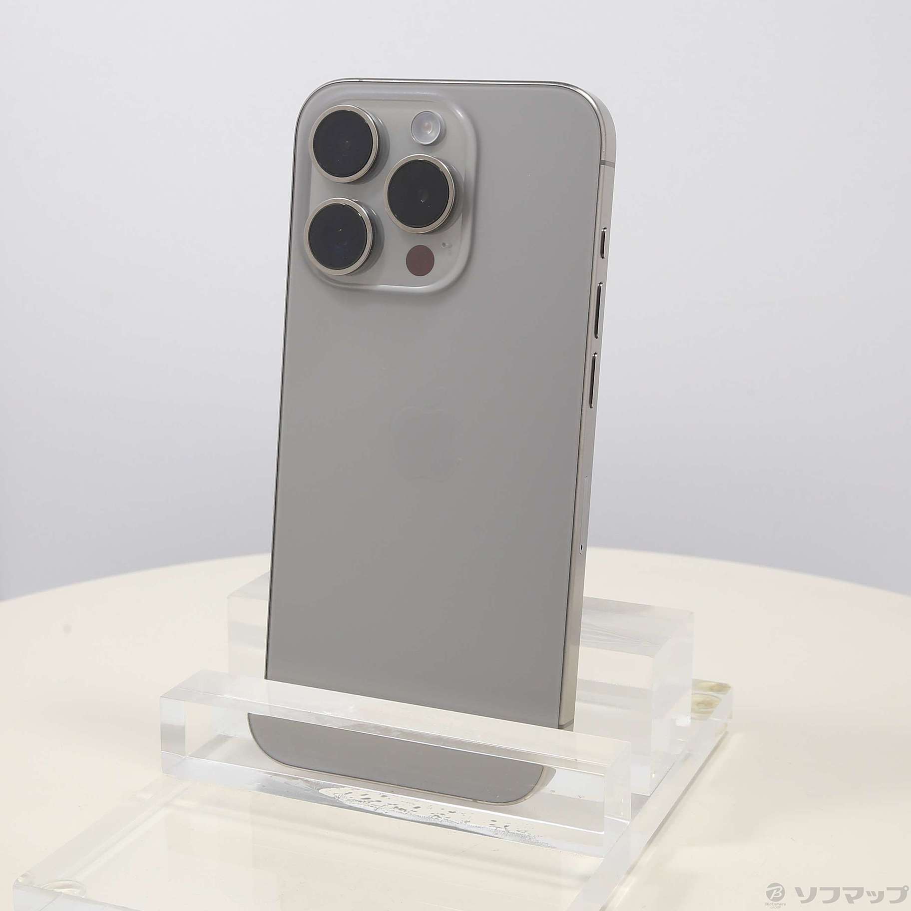 中古】iPhone15 Pro 128GB ナチュラルチタニウム MTU93J／A SIMフリー 