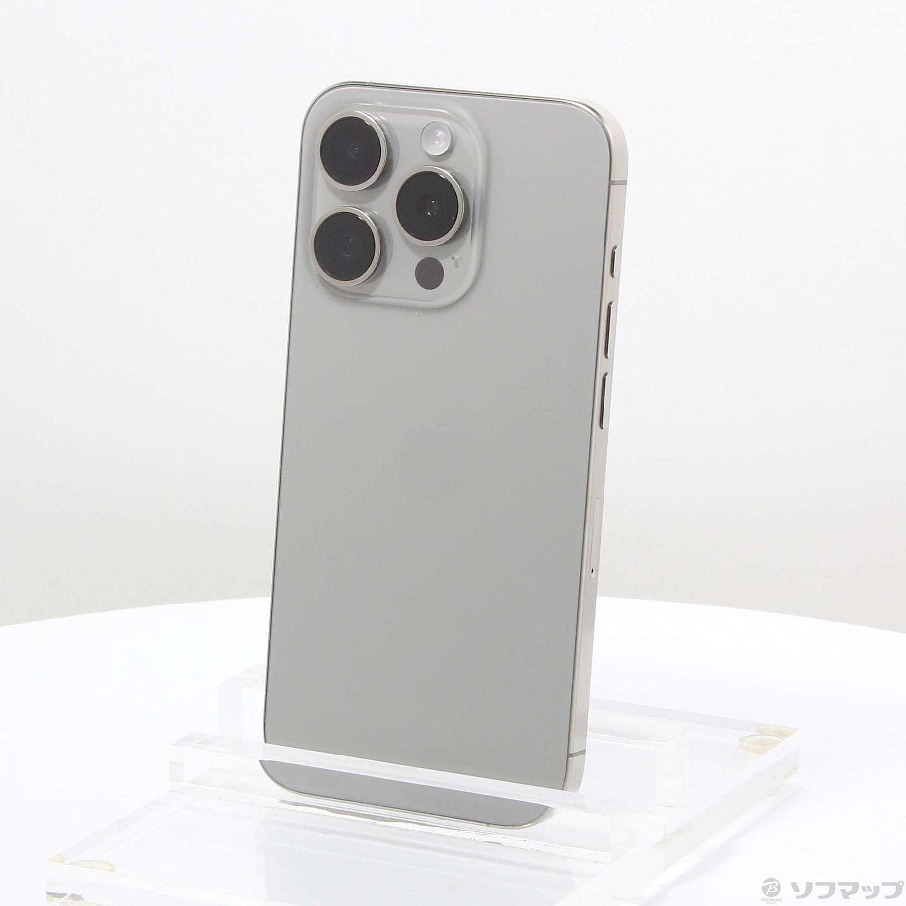 中古】iPhone15 Pro 128GB ナチュラルチタニウム MTU93J／A SIM