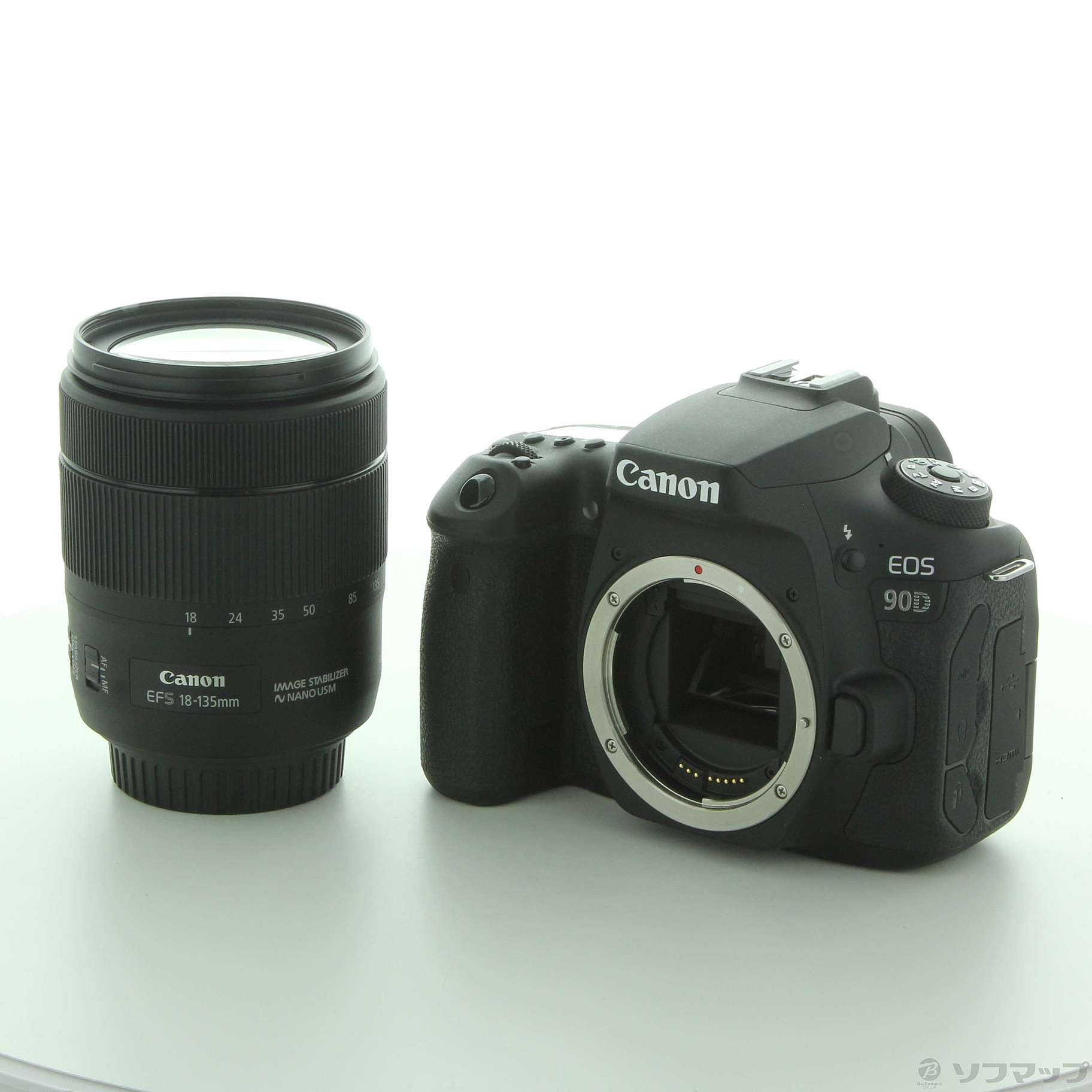 中古】EOS 90D EF-S18-135 IS USM レンズキット [2133058734714] - リコレ！|ビックカメラグループ  ソフマップの中古通販サイト