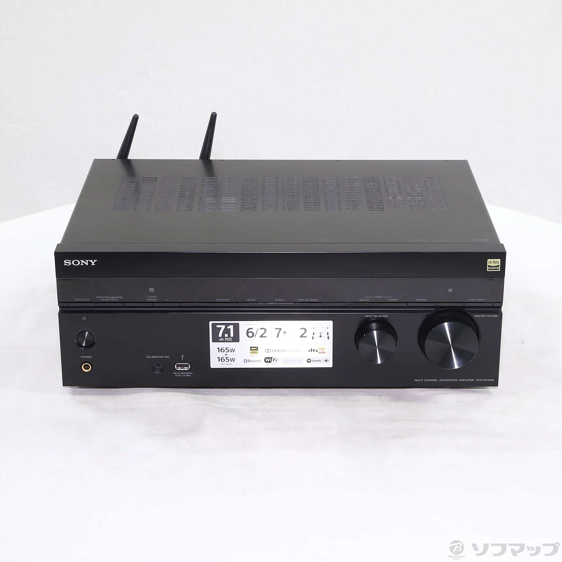 AVアンプ　SONY STR-DN1080  状態悪め　使用可 ソニー、待望のAtmos/DTS:X AVアンプ。TVラックに入る7万円台の