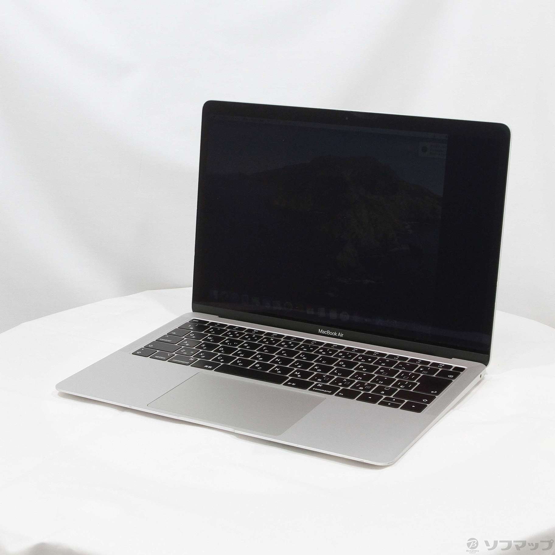 MacBook Air 13.3-inch Mid-2019 MVFK2J／A Core_i5 1.6GHz 8GB SSD128GB シルバー  〔10.15 Catalina〕