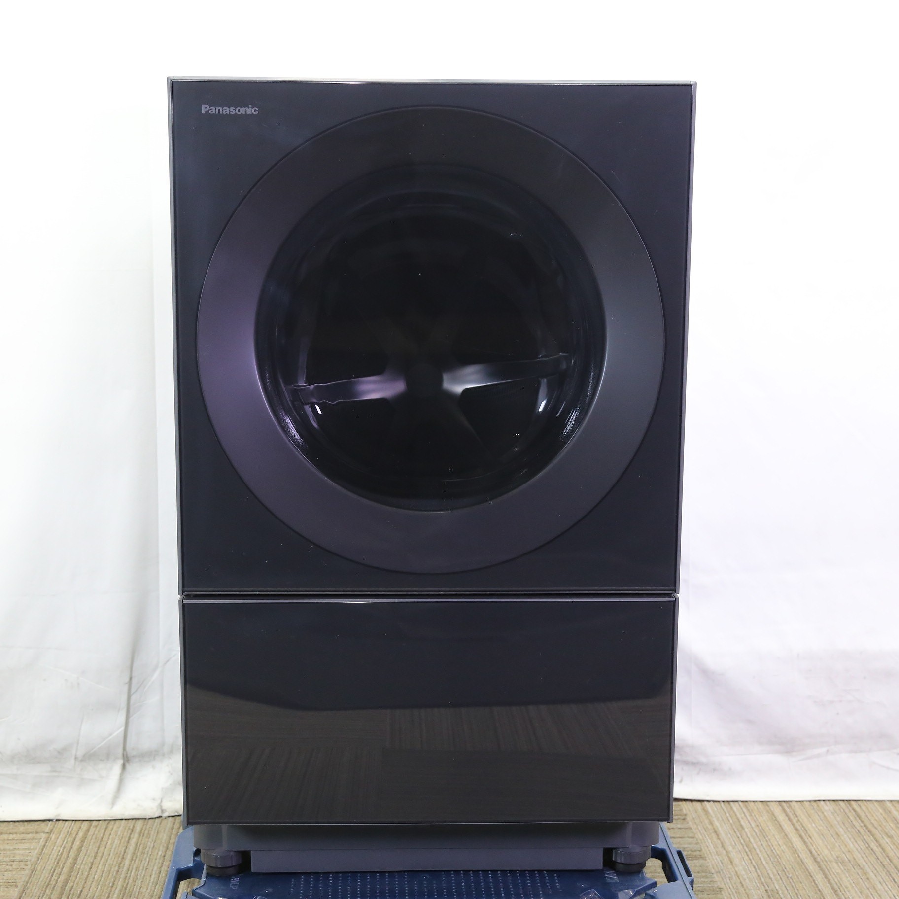 中古】〔展示品〕 ドラム式洗濯乾燥機 Cuble（キューブル） スモーキー 