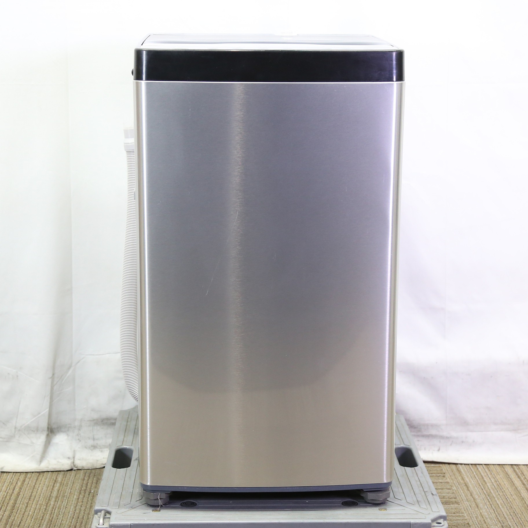 全自動洗濯機 URBAN CAFE SERIESステンレスブラック洗濯5.5kg