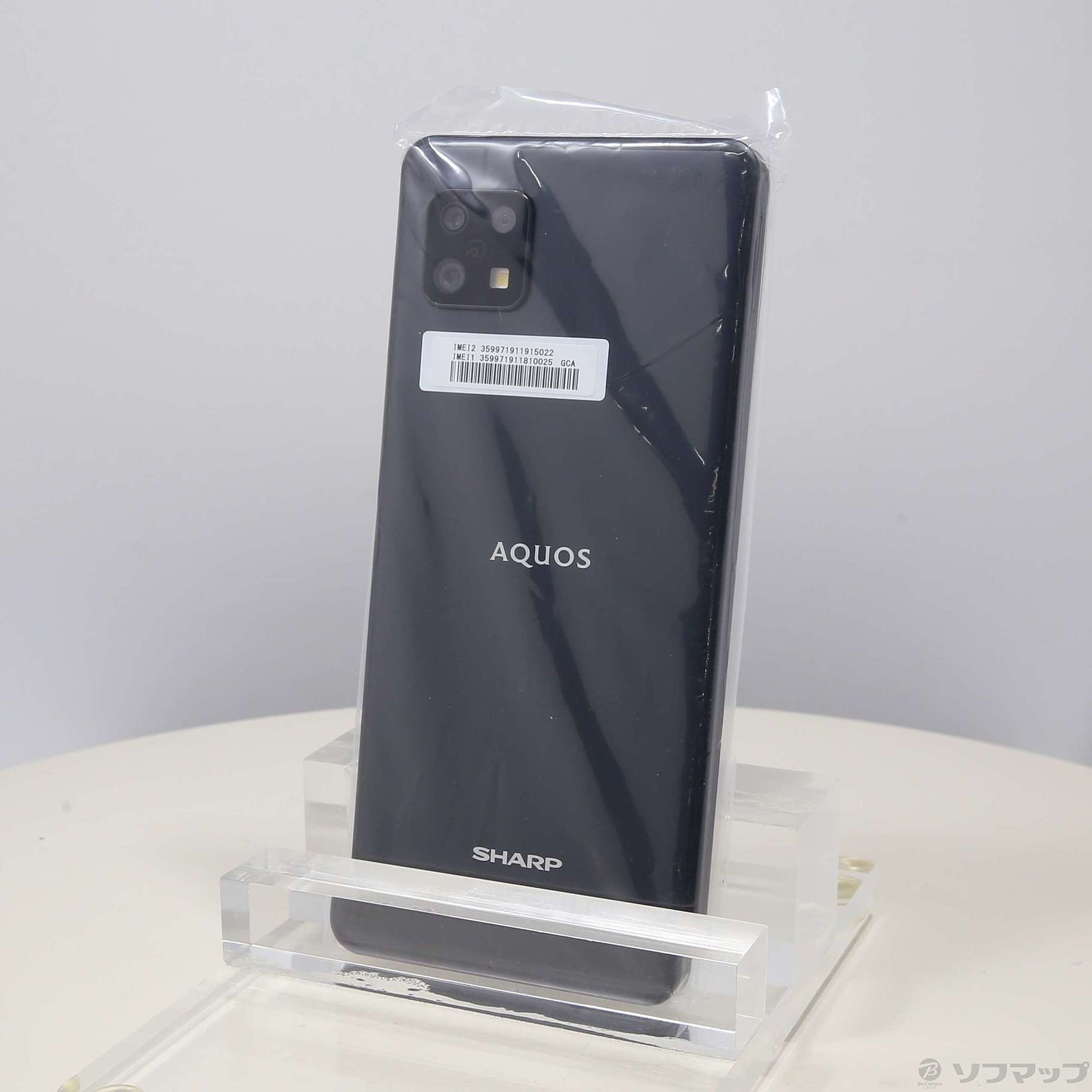 AQUOS sense6s 64GB ブラック SH-RM19s 楽天 SIMフリー