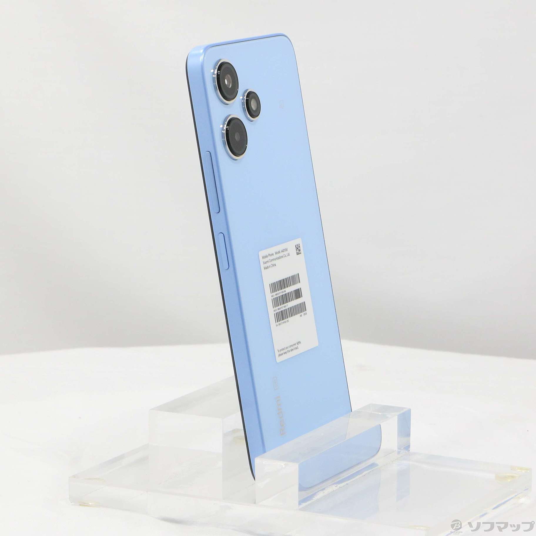 中古】Redmi 12 5G 128GB スカイブルー SBR125G Softbank SIMフリー