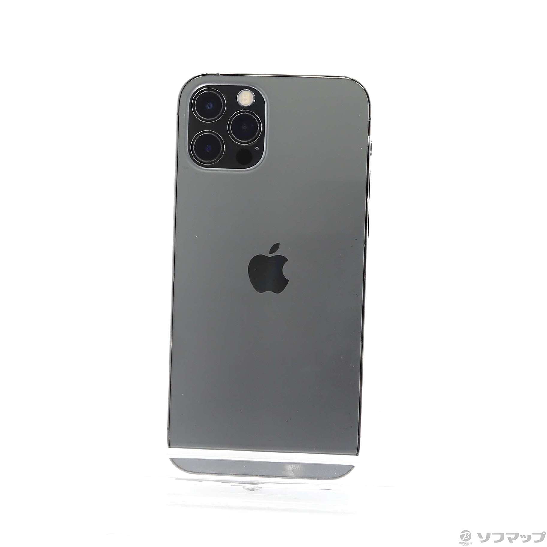 中古】iPhone12 Pro 256GB グラファイト NGM93J／A SIMフリー 