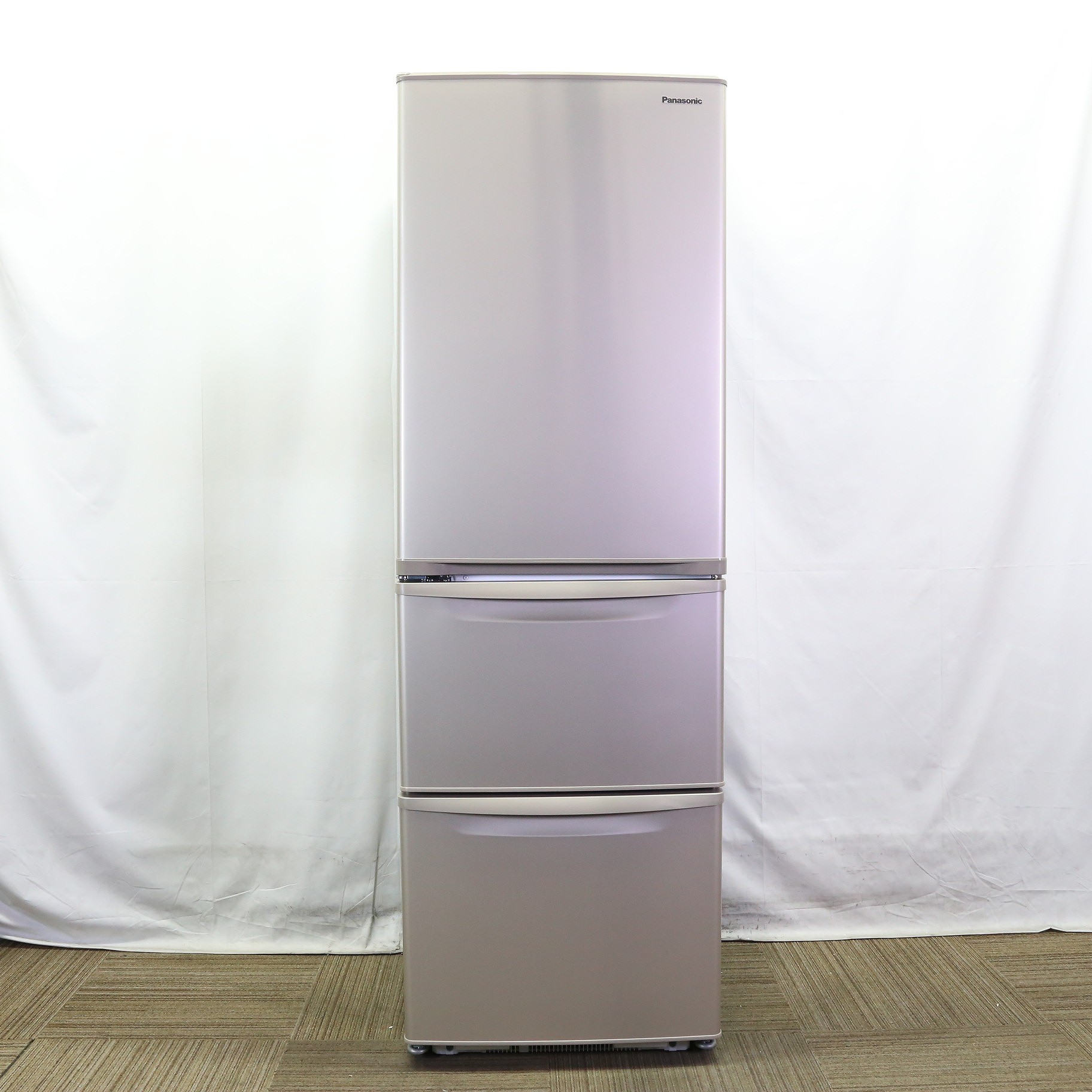 中古】〔展示品〕 冷蔵庫 Cタイプ グレイスゴールド NR-C374CL-N ［幅