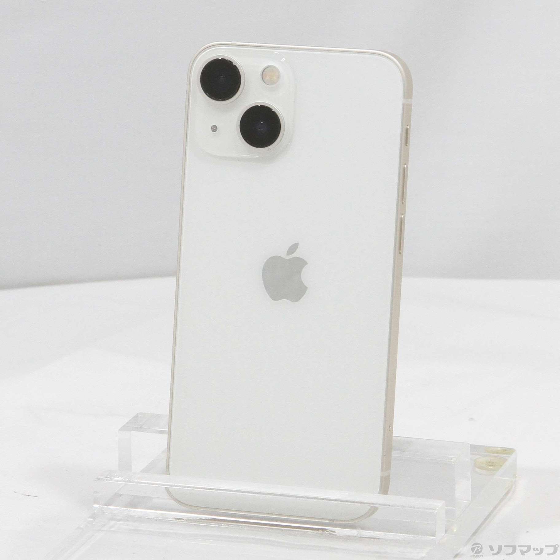 中古】iPhone13 mini 128GB スターライト MLJE3J／A SIMフリー [2133058808262] -  リコレ！|ビックカメラグループ ソフマップの中古通販サイト