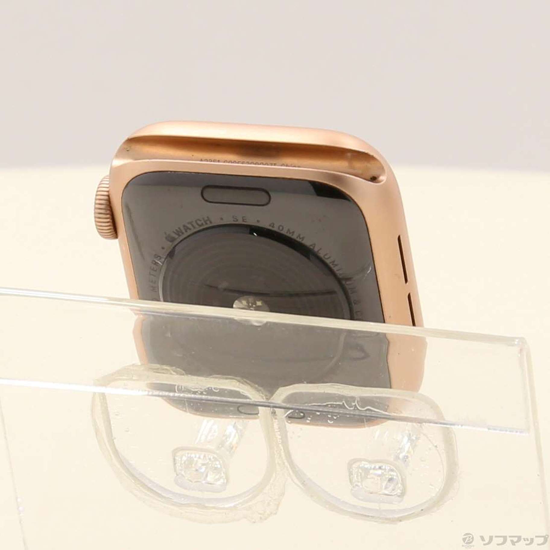 中古】Apple Watch SE 第1世代 GPS 40mm ゴールドアルミニウムケース 