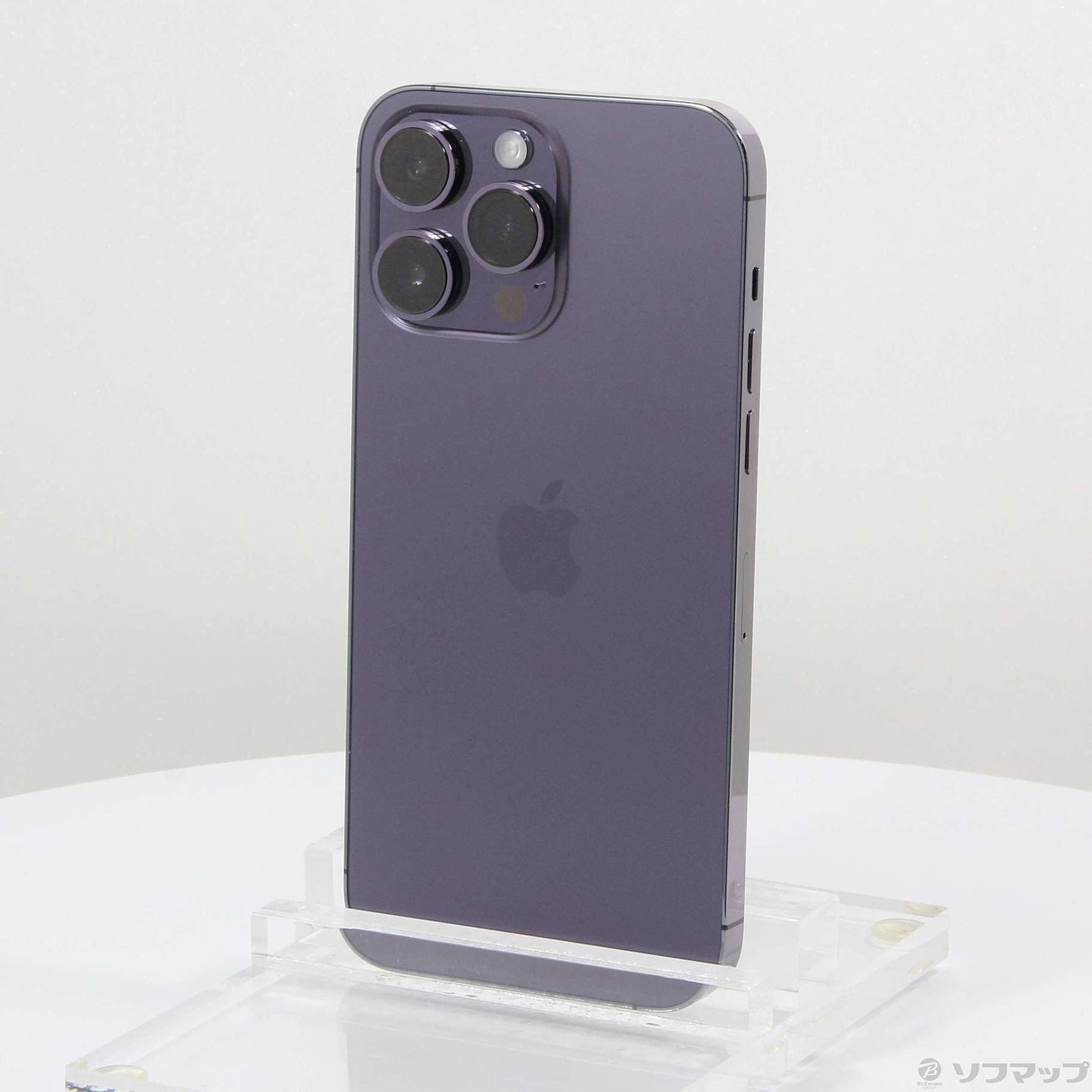 中古】iPhone14 Pro Max 256GB ディープパープル MQ9E3J／A SIMフリー 