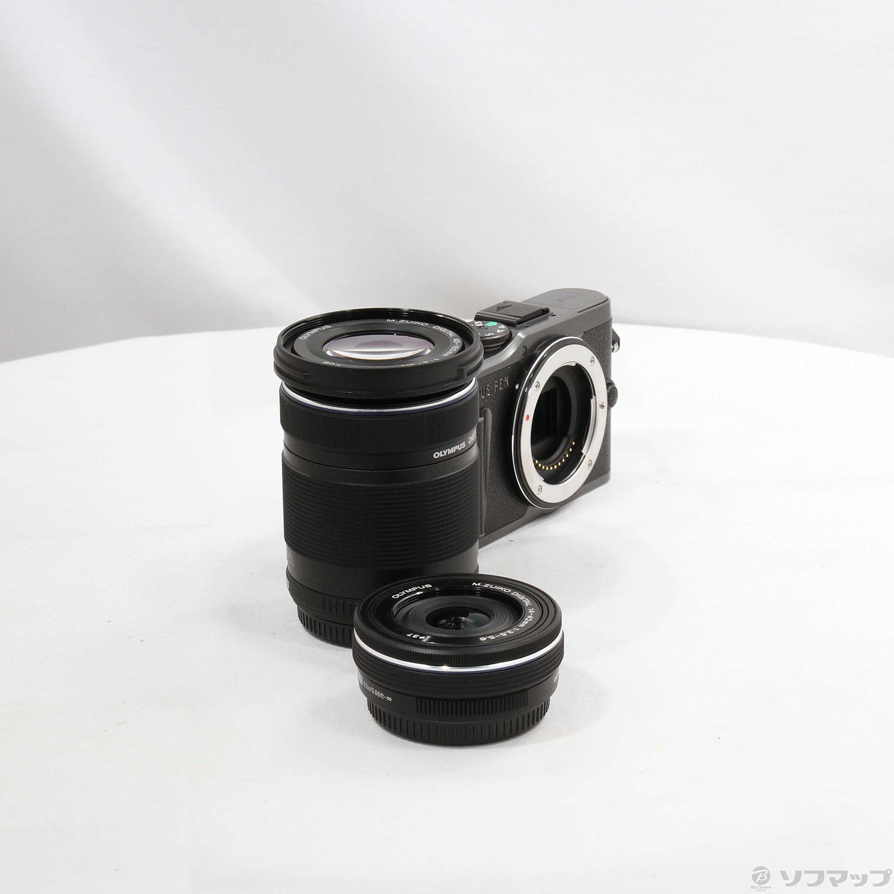 中古】セール対象品 OLYMPUS PEN E-PL10 EZ ダブルズームキット
