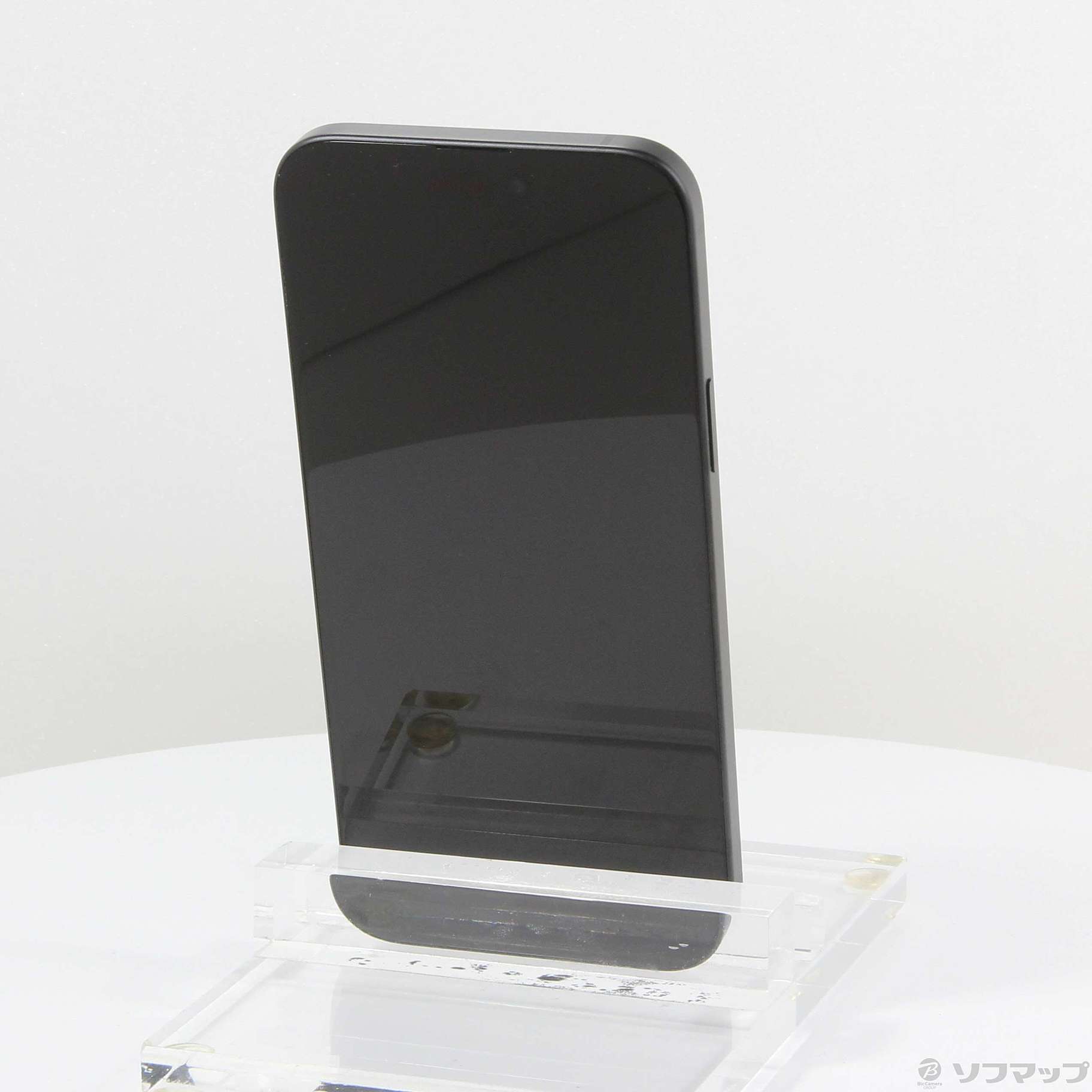 中古】iPhone15 Plus 128GB ブラック MU083J／A SIMフリー 