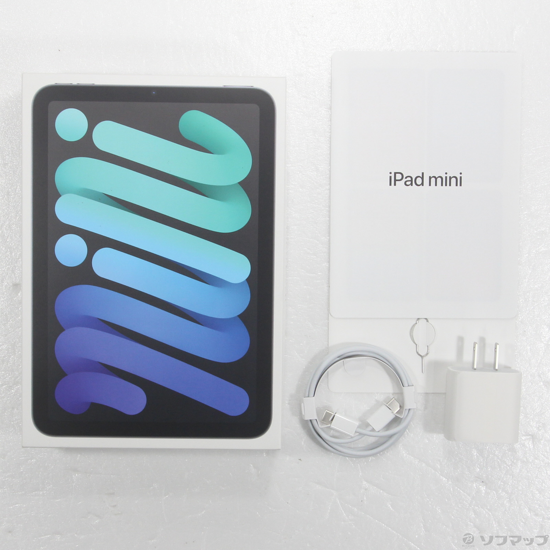 中古】iPad mini 第6世代 64GB スペースグレイ MK893J／A SIM