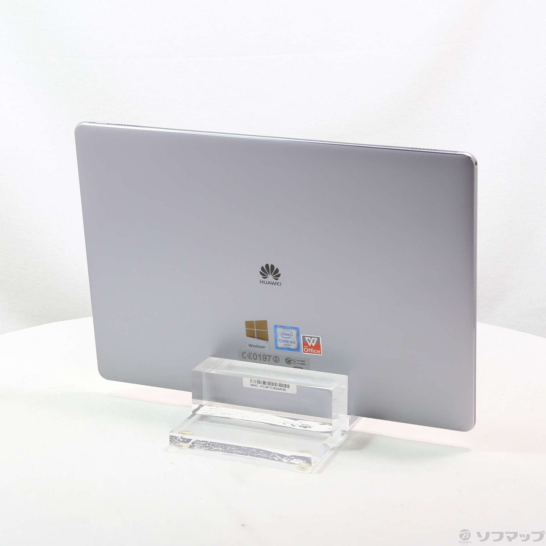 中古】セール対象品 MateBook M3 HZ-W09-4G-128G-GRAY 〔Windows 10