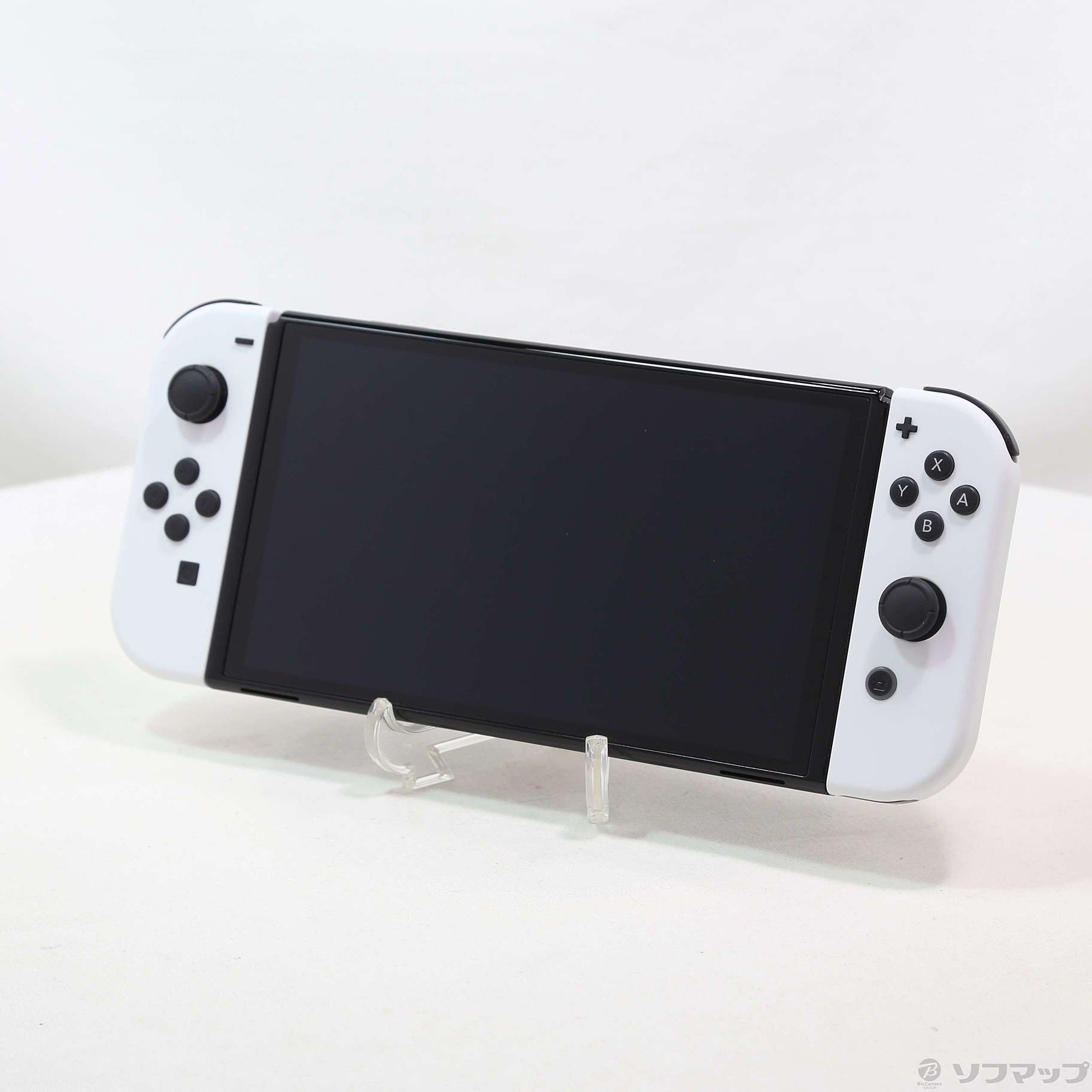 〔中古品〕 Nintendo Switch 有機ELモデル Joy-Con(L)／(R) ホワイト