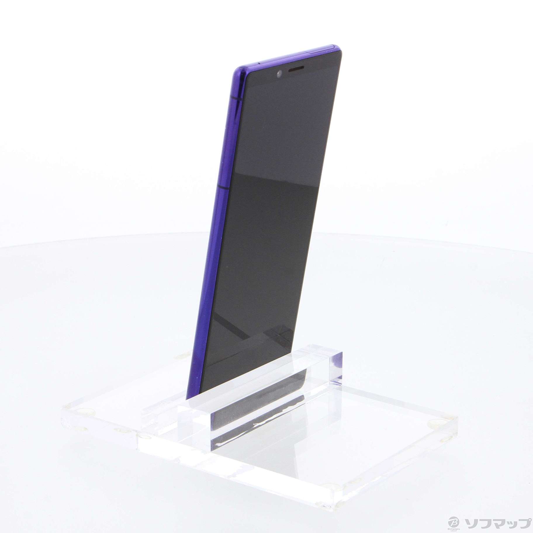 中古】Xperia 1 64GB パープル SO-03L docomoロック解除SIM