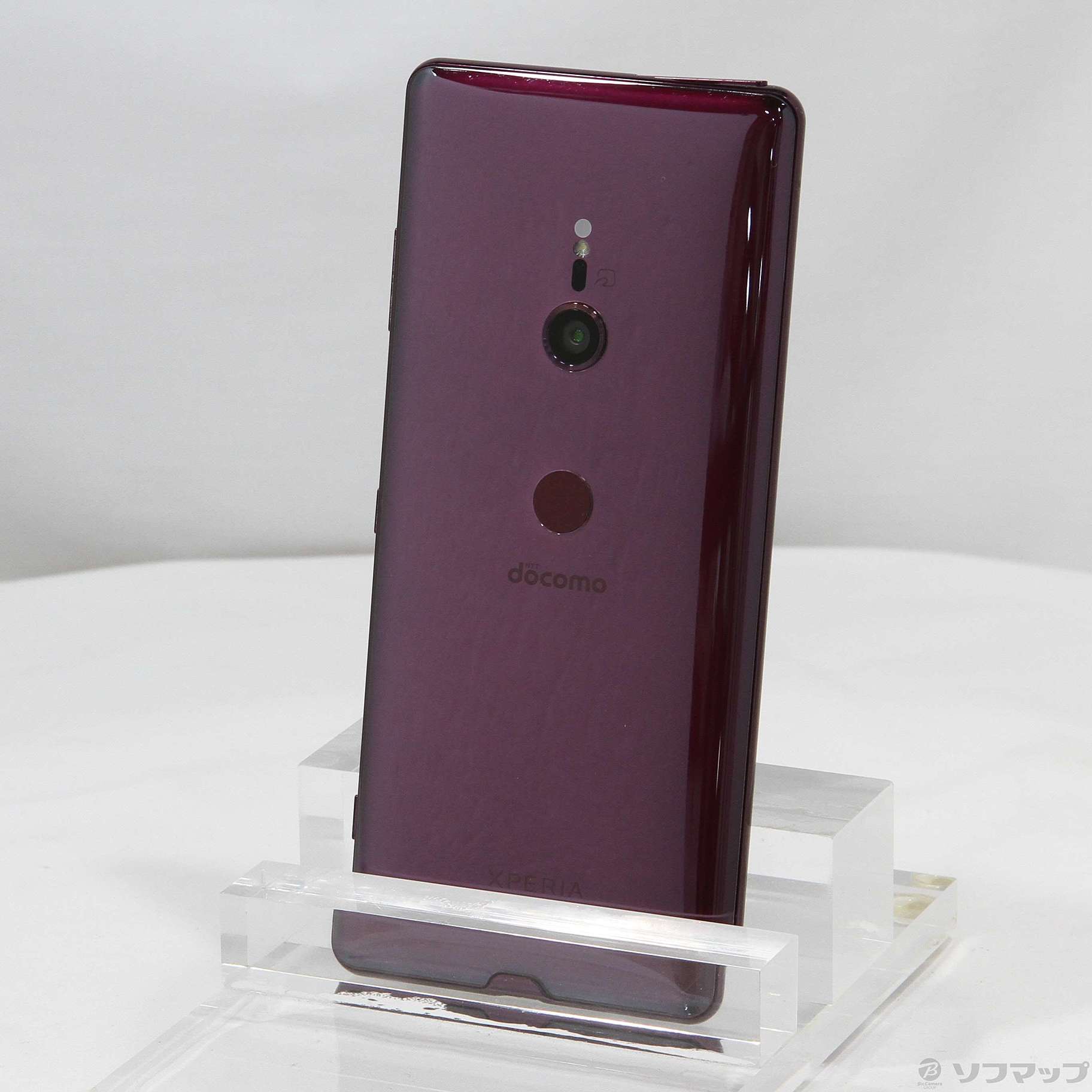 〔中古品〕 Xperia XZ3 64GB ボルドーレッド SO-01L docomoロック解除SIMフリー ［6インチ有機EL／Snapdragon  845］