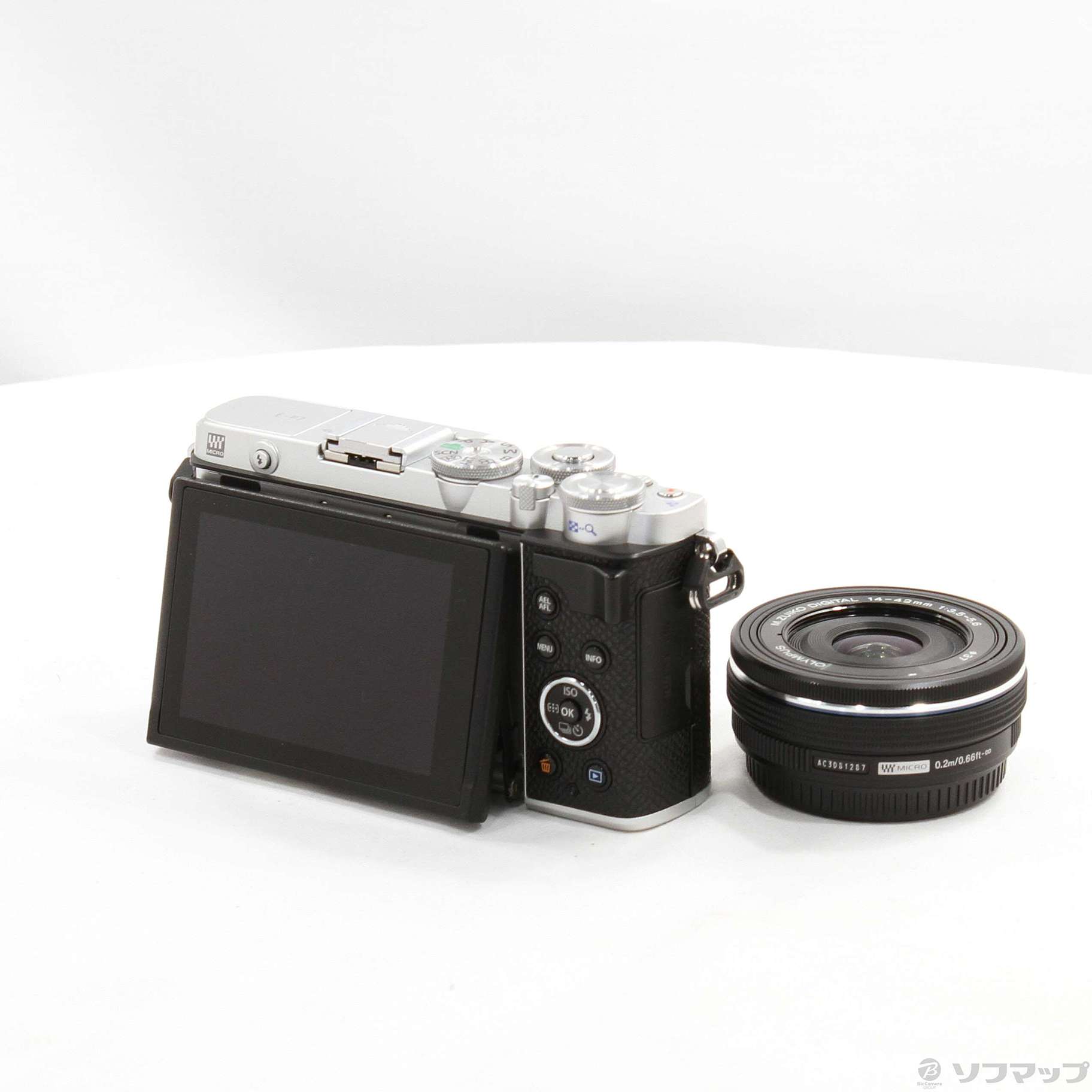 中古】OLYMPUS PEN E-P7 14-42mm EZレンズキット シルバー [2133058852159] - リコレ！|ビックカメラグループ  ソフマップの中古通販サイト