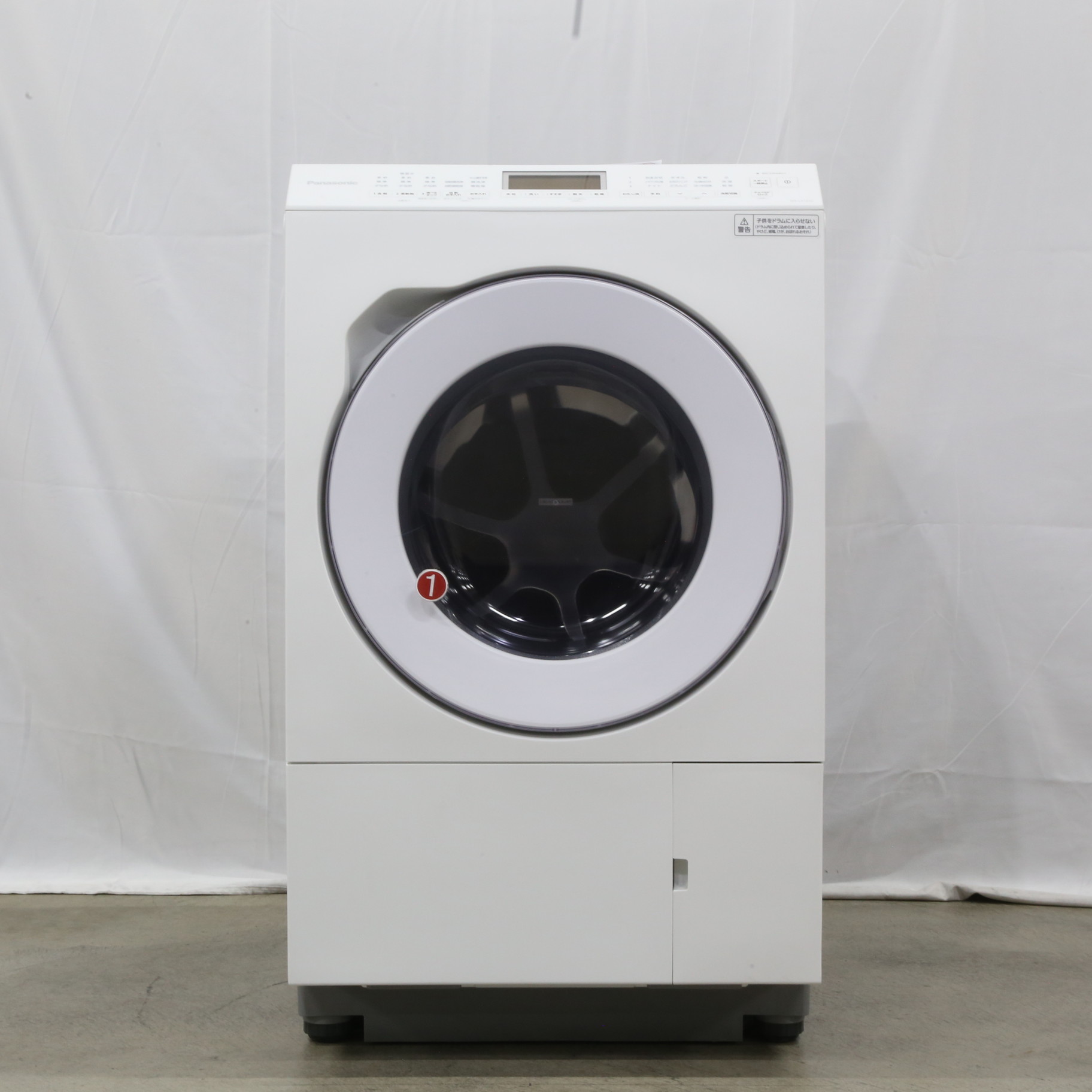中古】〔展示品〕 ドラム式洗濯乾燥機 LXシリーズ マットホワイト NA 