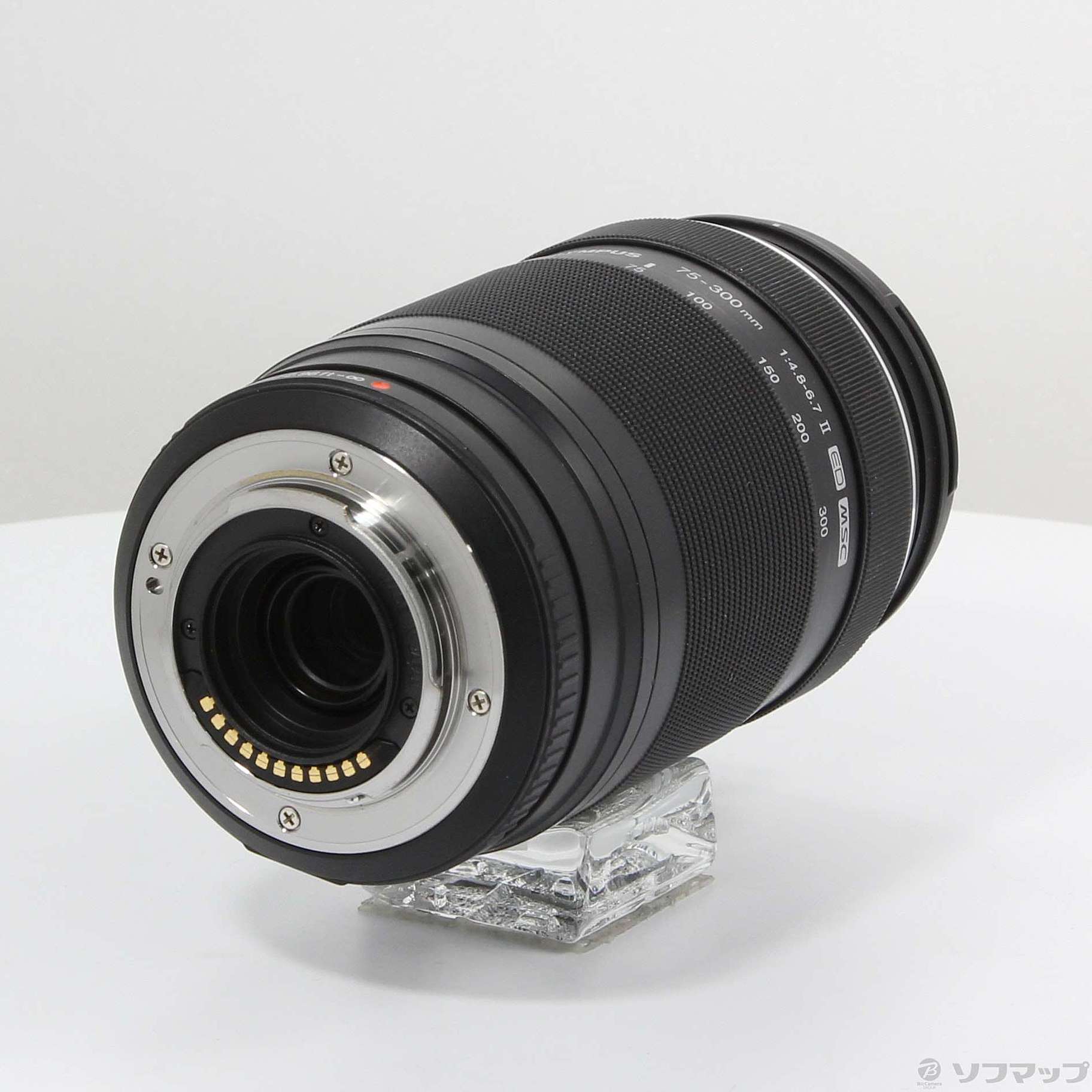 中古】M.ZUIKO DIGITAL ED 75-300mm F4.8-6.7 II ブラック 